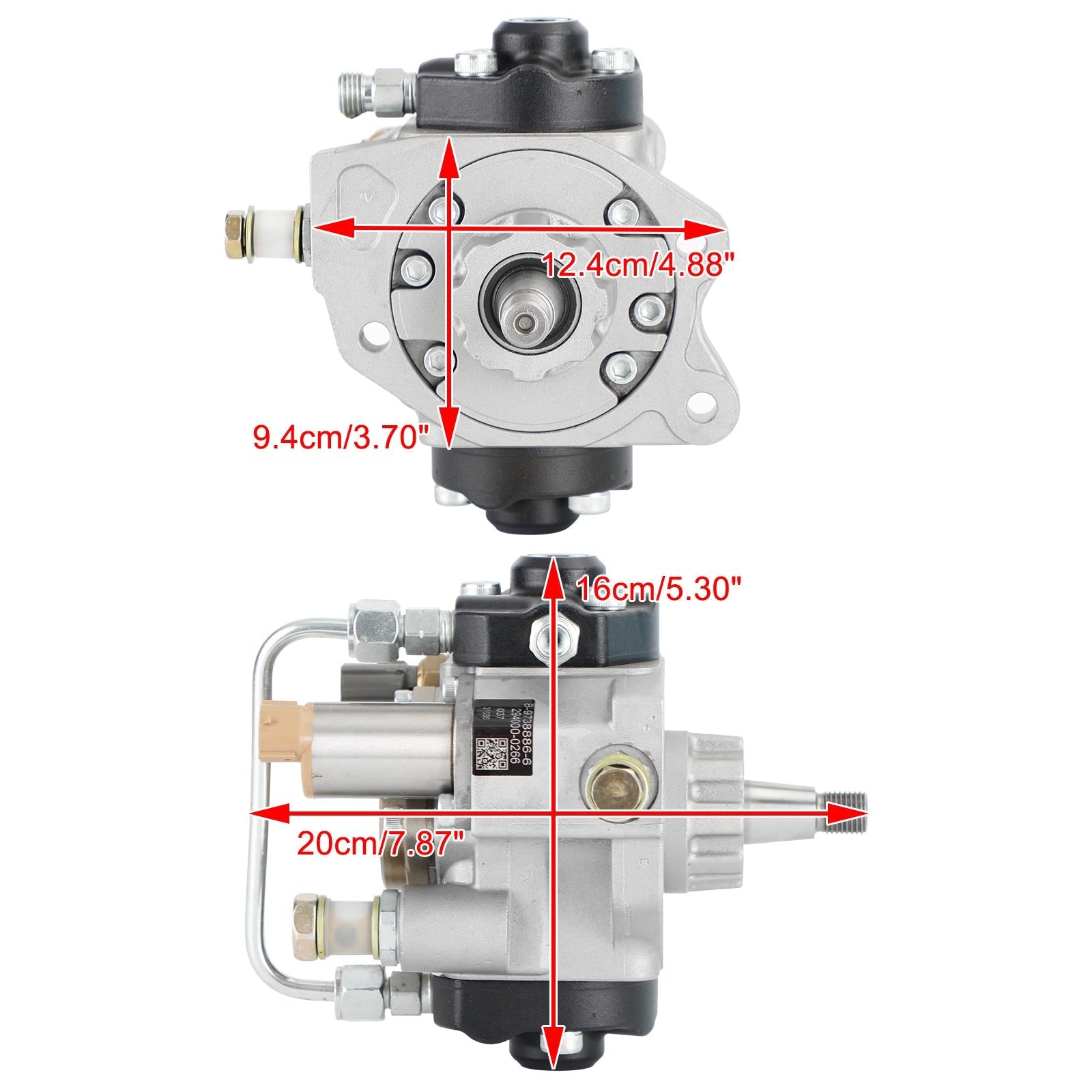 Brandstofpomp 294000-0266 Geschikt voor Isuzu 2004-2007 5.2L NPR 4HK1 Diesel 2940000267