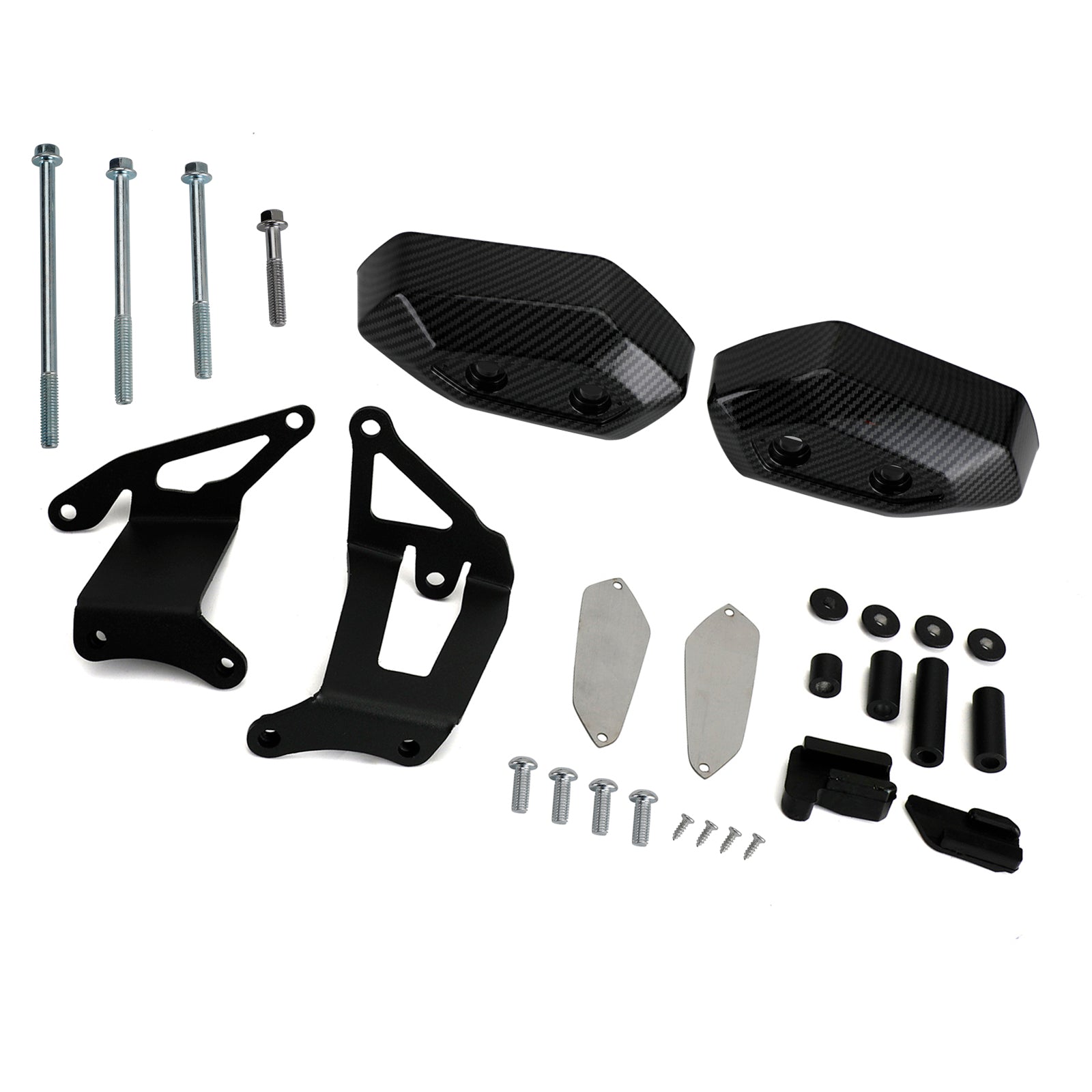 YAMAHA YZF R15 V4 2021-2023 Couvercles de protection de moteur en plastique Slider Carbone