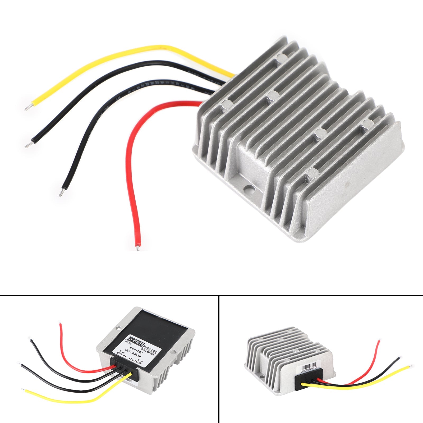 9V/36V to 13.8V 5A Step Down DC/DC 70W Power Converter Regulator WaterProof