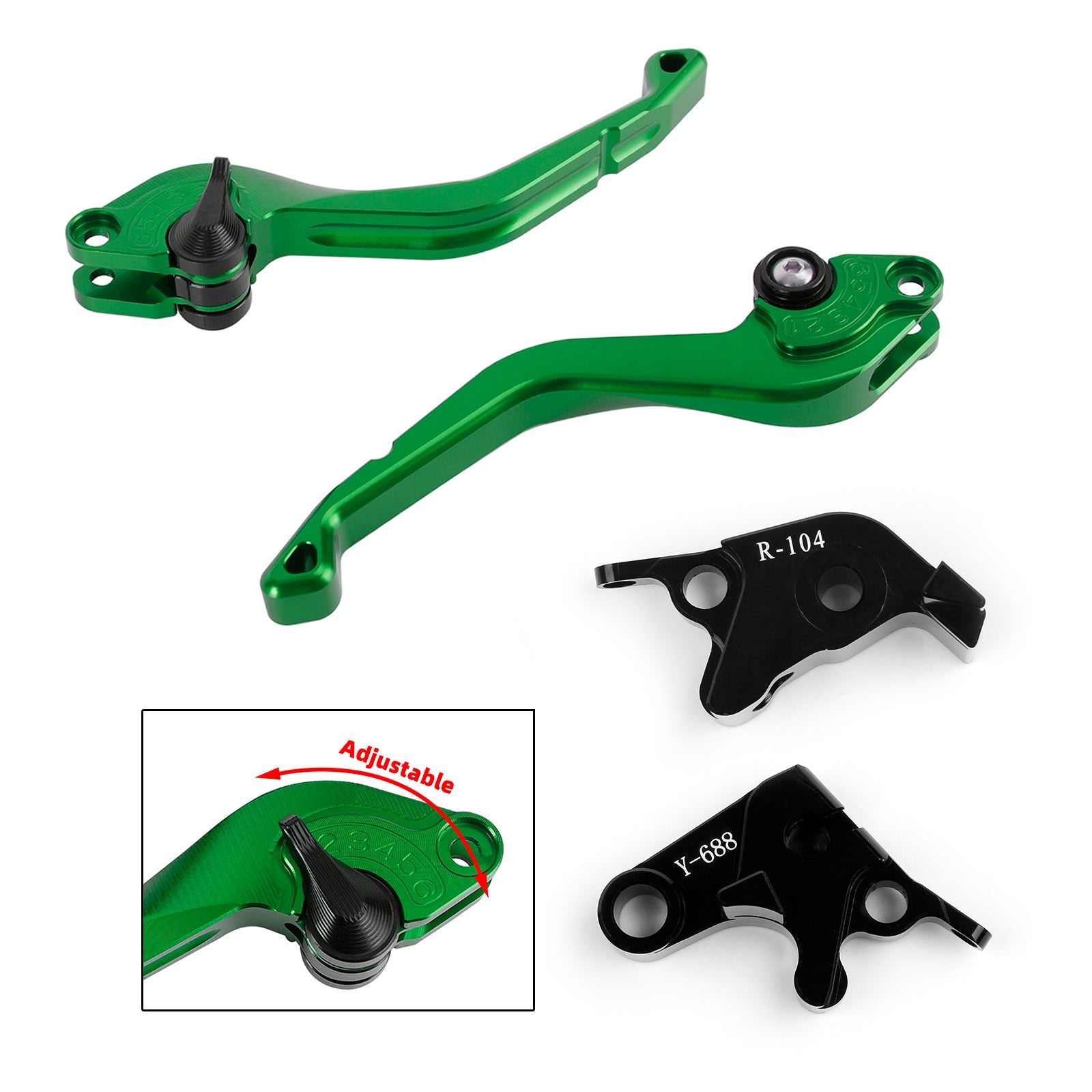 Yamaha YZF R1 R6 R6S CA/EU VERSION CNC Short Clutch Brake Lever