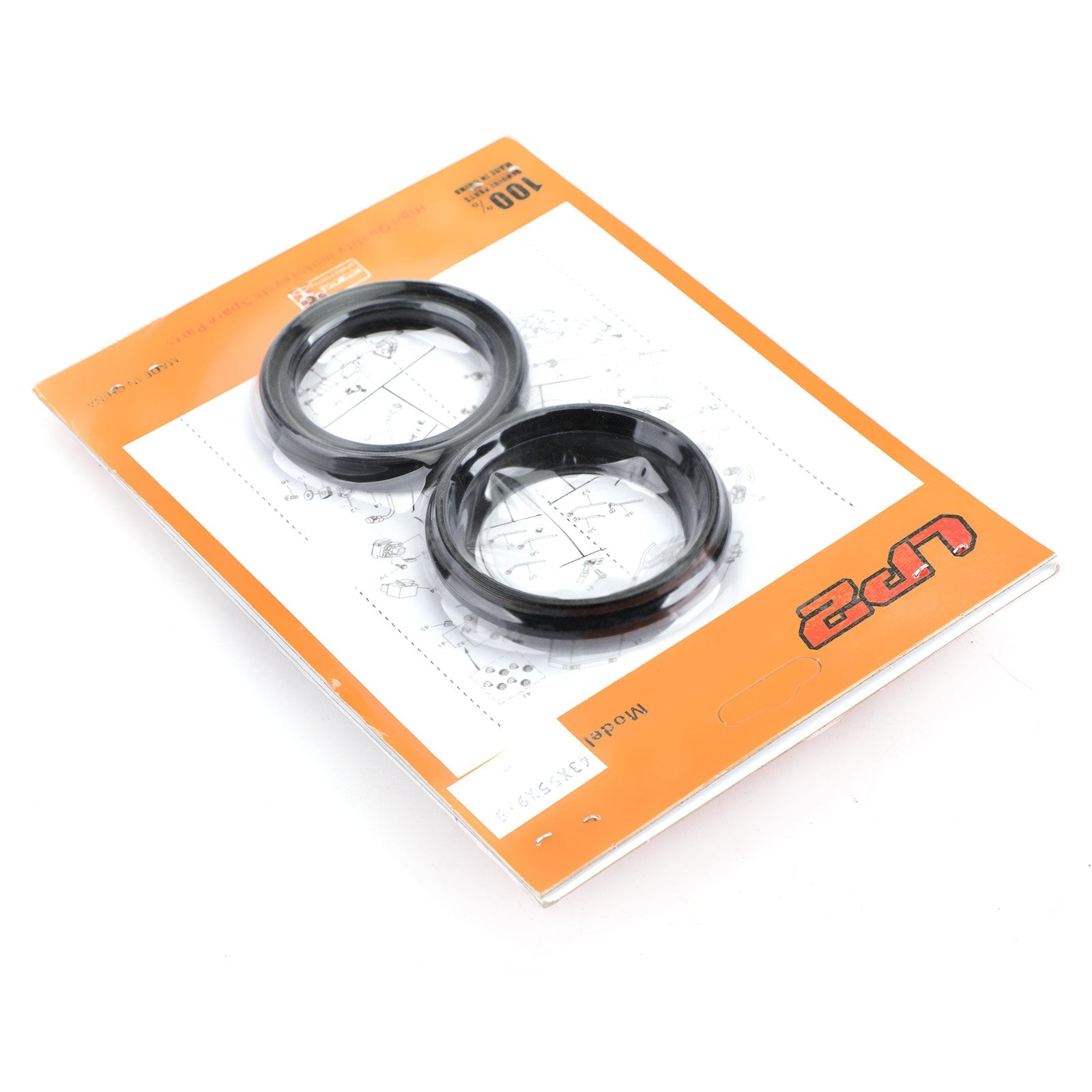 Fork Oil Dust Seal Kit for Kawasaki KX125 KX250 KX500 ZR1100 ZRX1100 ZRX1200 Generic