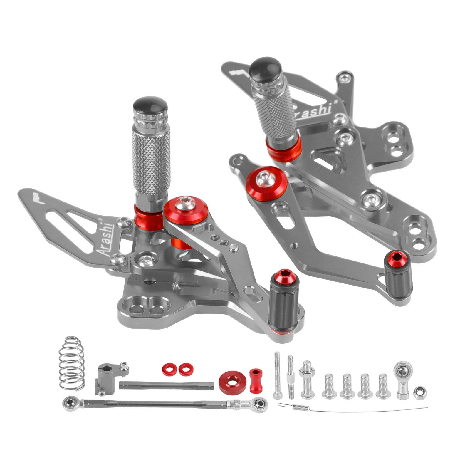 2019-2023 Honda CB CBR 650 R 650 F CNC aluminium achtersets voetsteunen