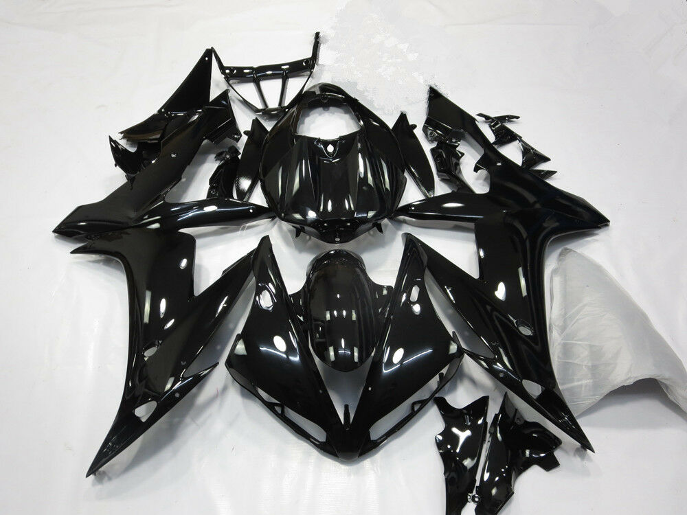 2004-2006 Yamaha YZF R1 Fairing Gloss Black Fairing Kit