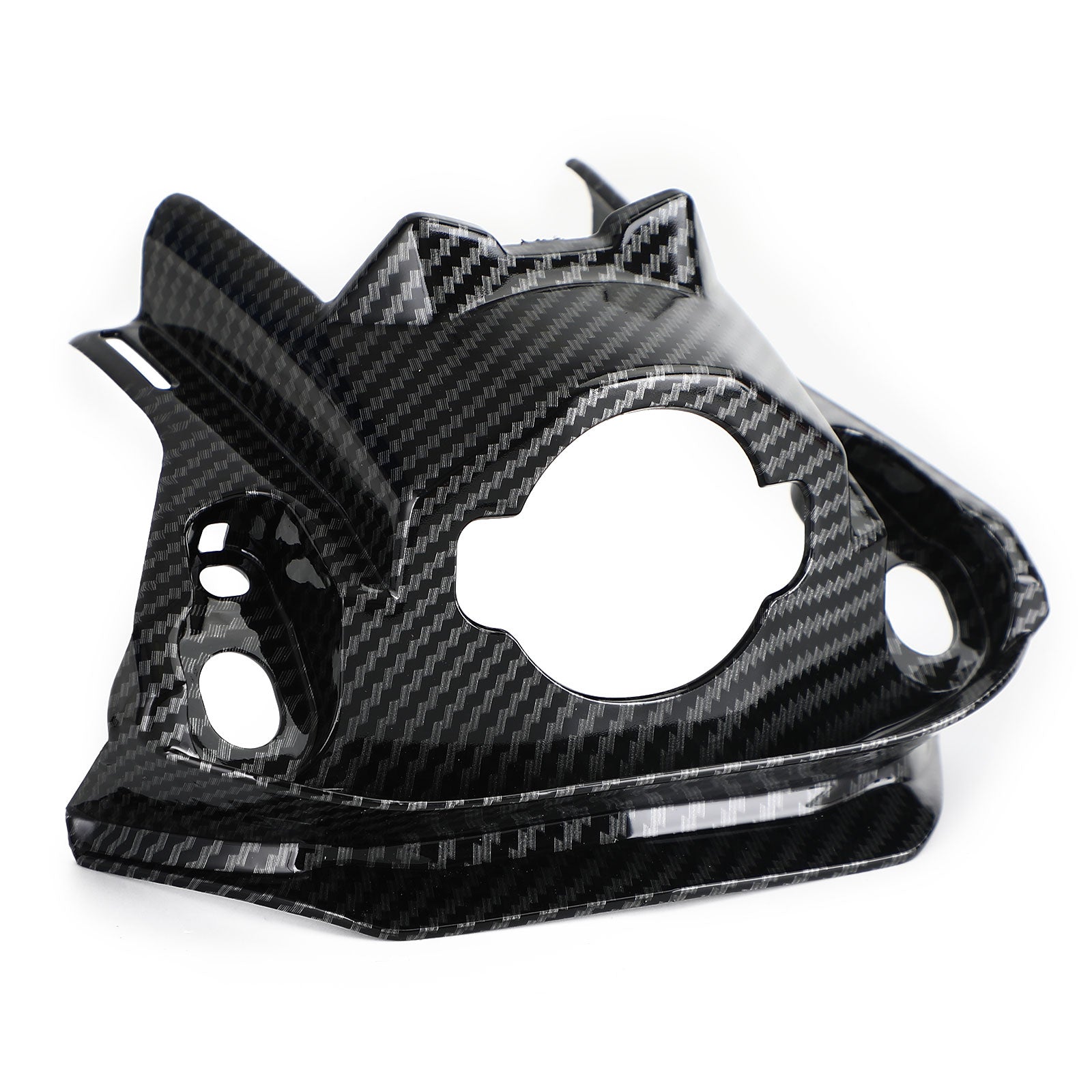 Carbon Front Key Lock Cowl Trim Cover for Honda CB650R CBR650R 2019-2021 Generic