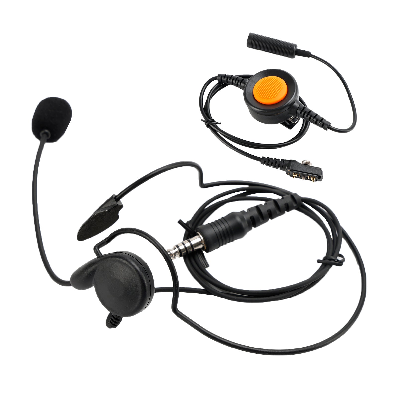 7.1-C7 Achtermontage Plug Tactische Headset 6-Pin U94 PTT Voor Hytera PD780/700G/580