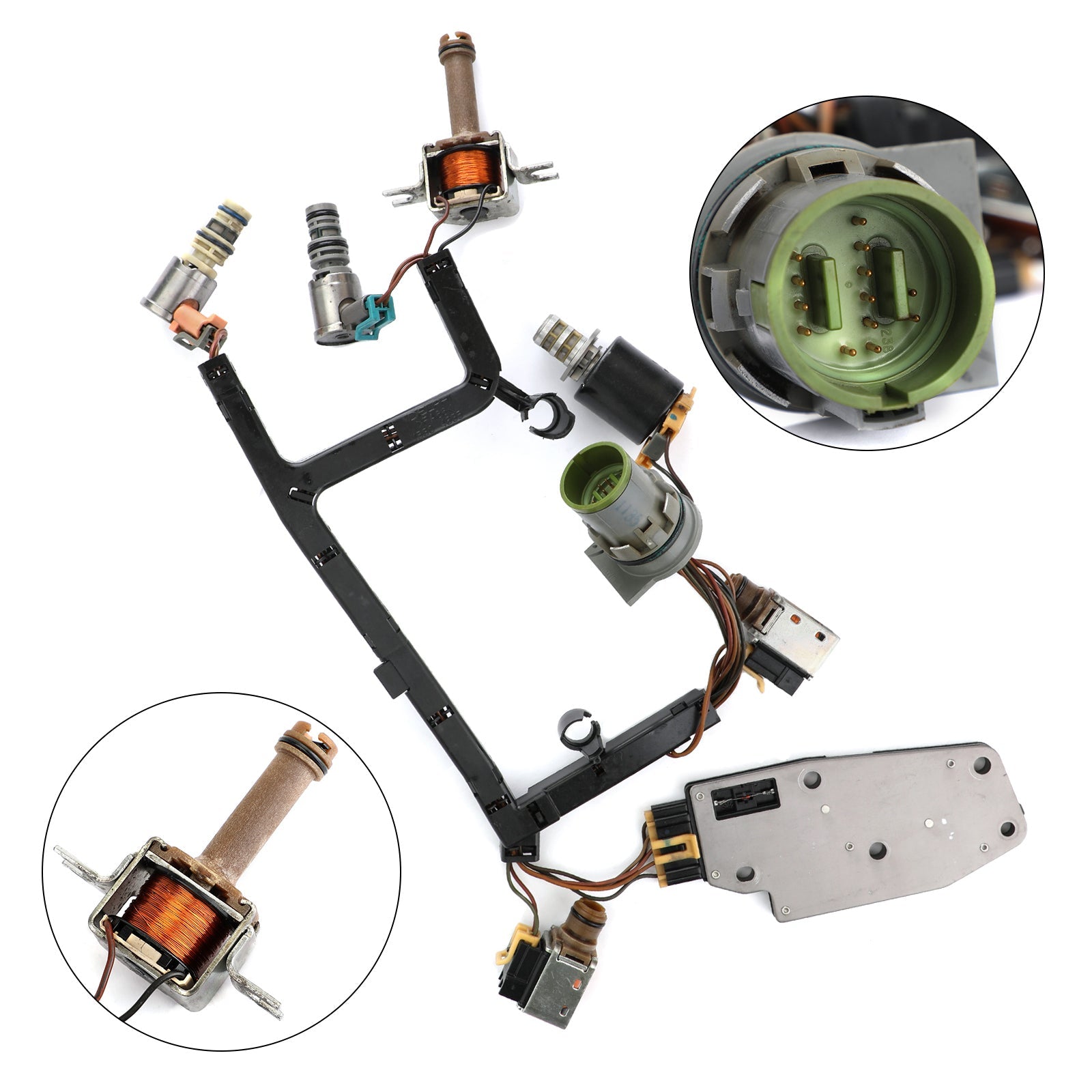 Kit solénoïde de transmission PWM 4L60E avec harnais, ensemble de 7 pièces génériques, 1993 – 2002