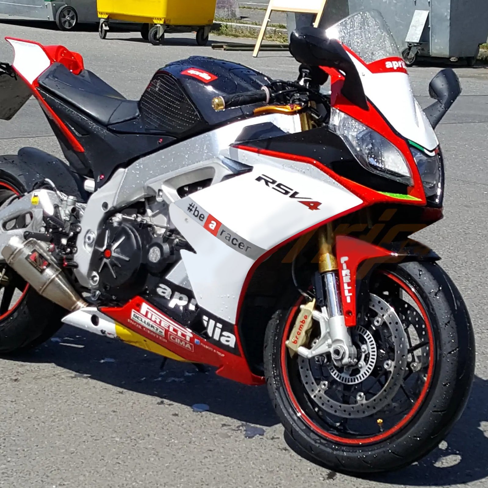 2009-2015 Aprilia RSV4 1000 kuipset carrosserie kunststof ABS