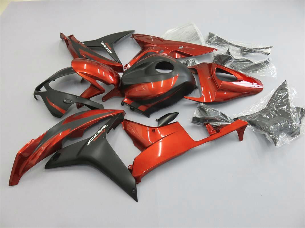 Kit de carénage orange et noir Honda CBR600RR 2007-2008