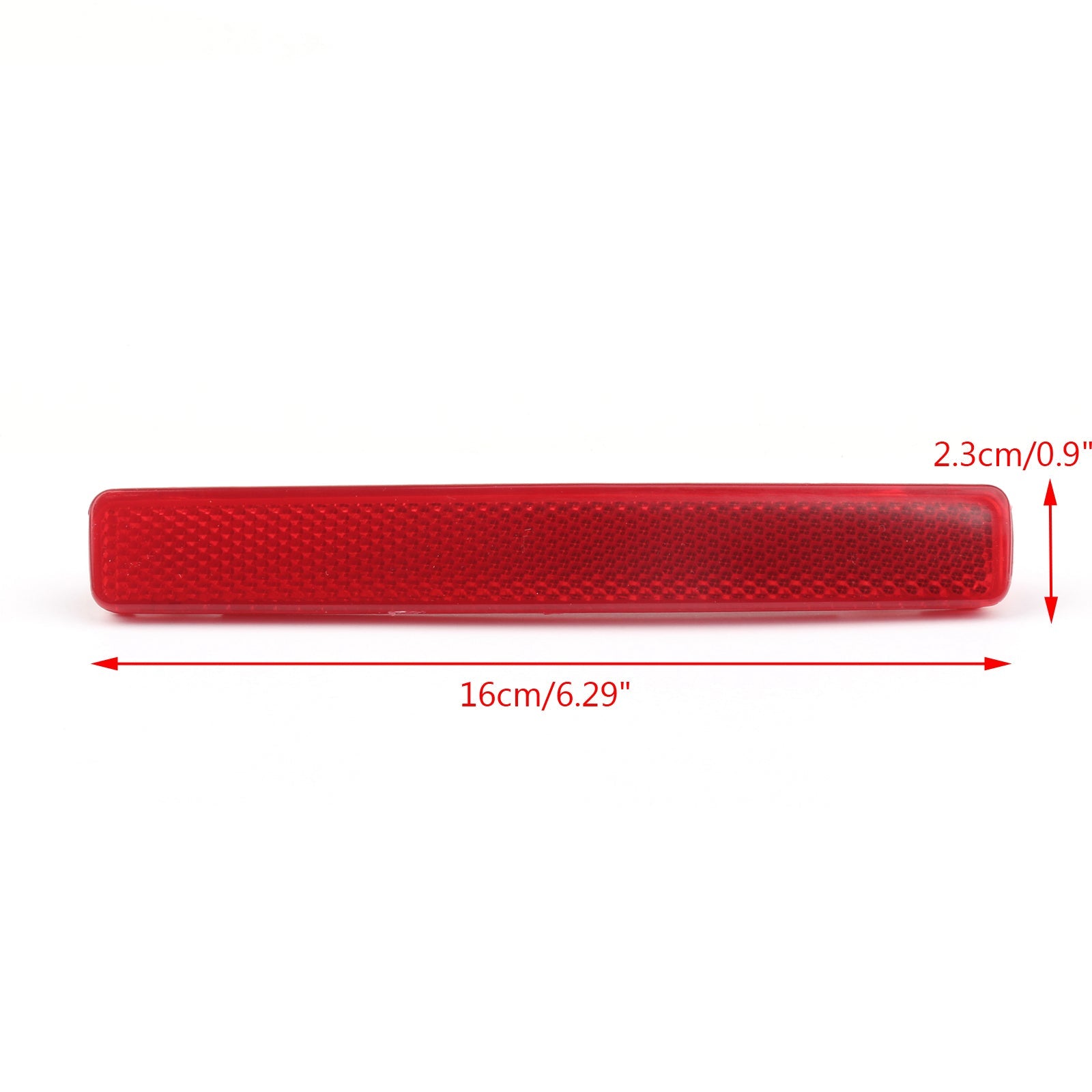 Rear Left + Right Bumper Red Reflector For VW Transporter Multivan T5 2003-2010 Generic