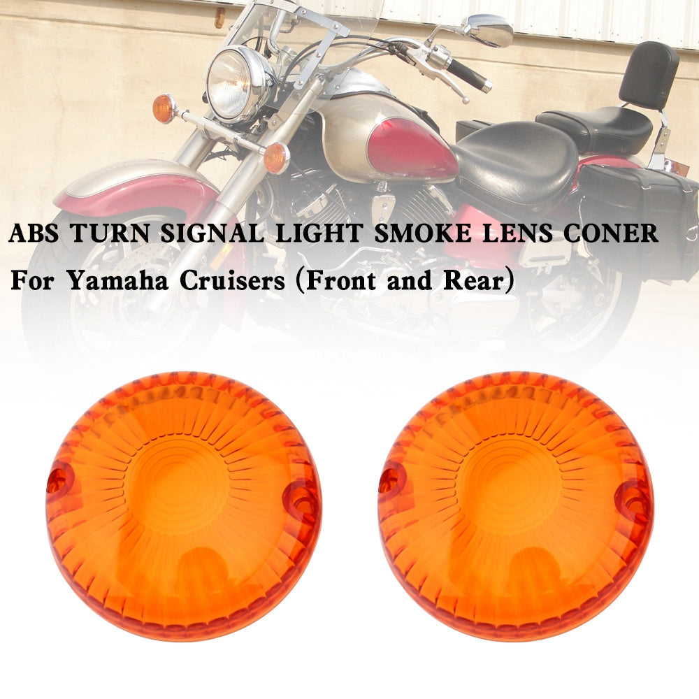 Yamaha V Star 650 1100 Vmax 1200/1700 Turn Signal Light Lens Cover