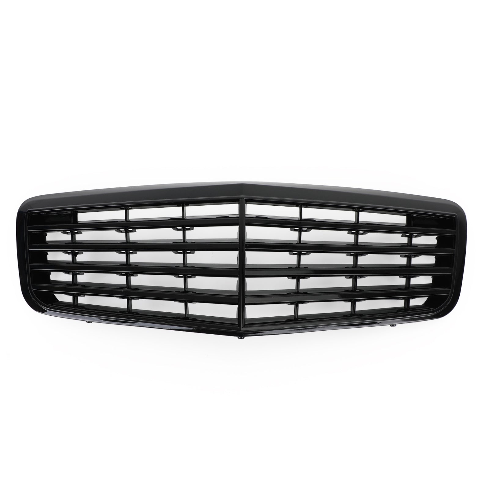 2007-2009 Mercedes Benz W211 E350 E500 E63 AMG Front Bumper Grille Grill Gloss Black