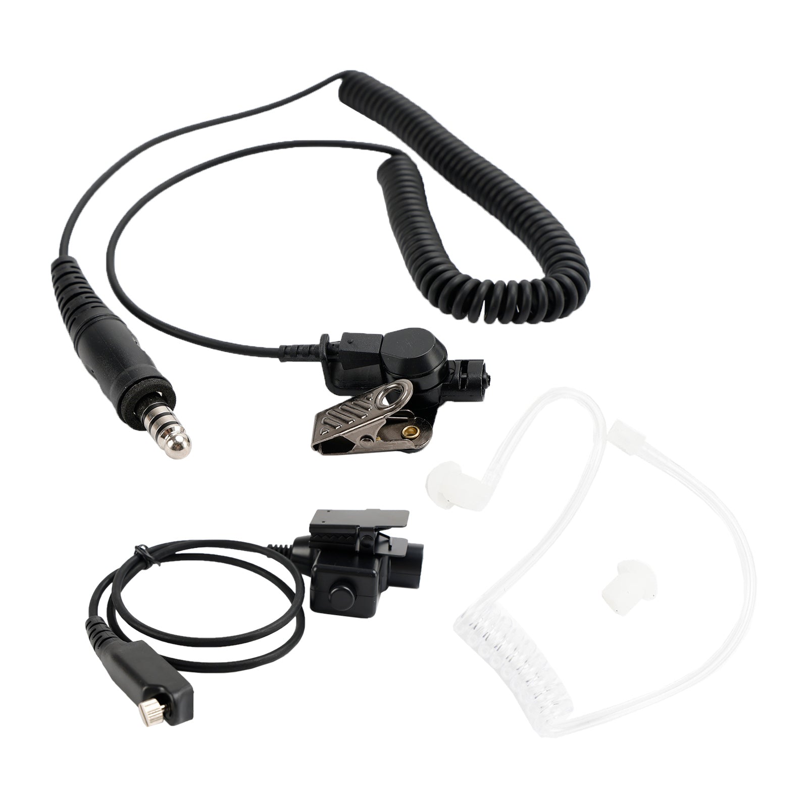 7.1-A3 Enkele Transparante Buis Headset 6-Pin U94 PTT Voor STP8040 STP8080 STP9000