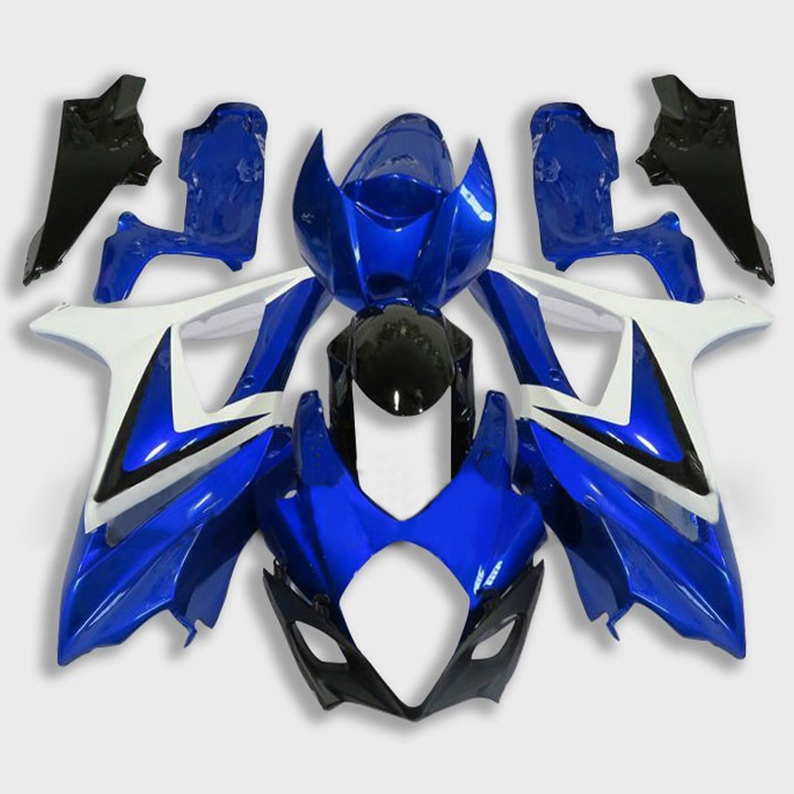 2007-2008 Suzuki GSXR1000 K7 Amotopart Injection Fairing Kit Bodywork Plastic ABS #105