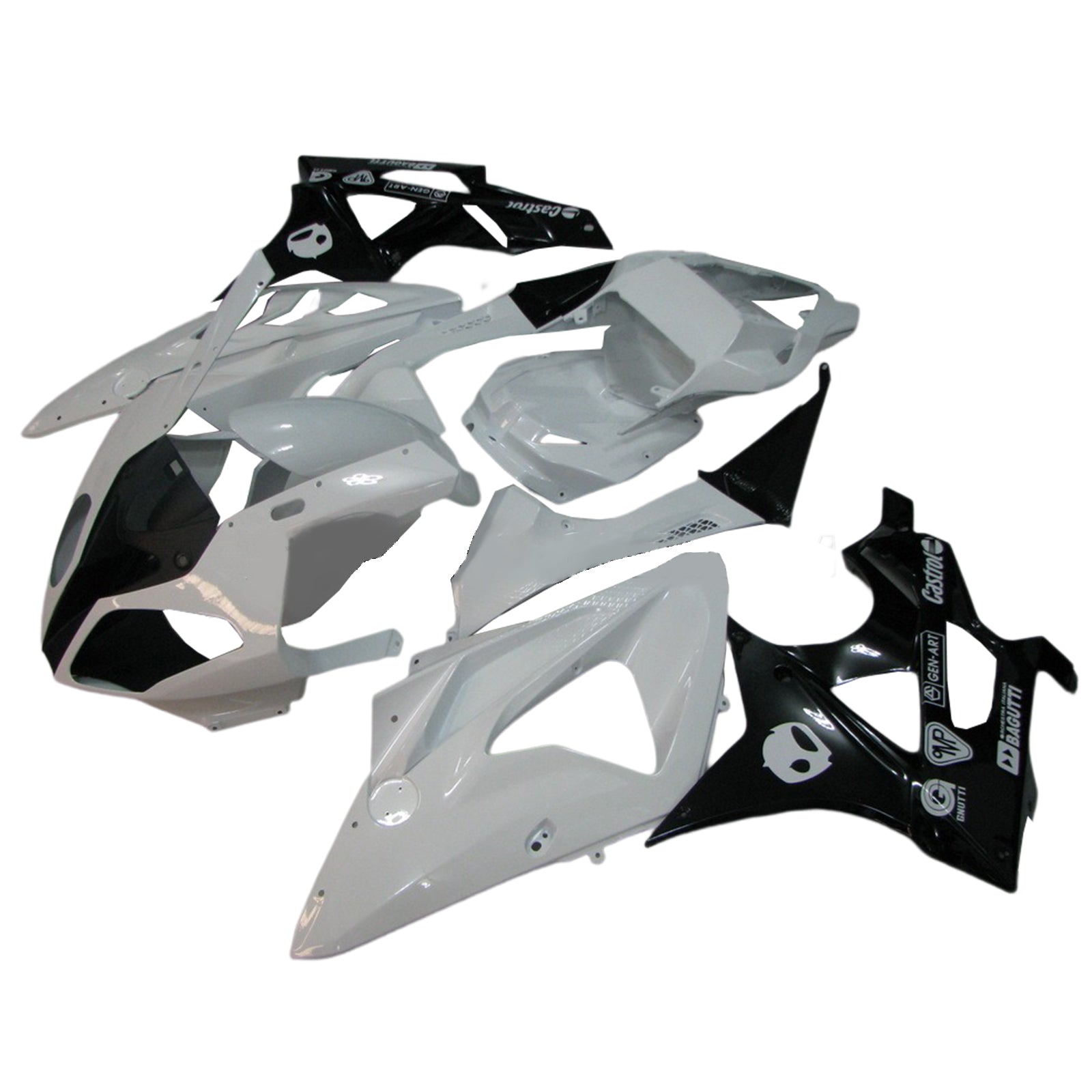 2009-2014 BMW S1000RR Kit de carénage carrosserie plastique ABS