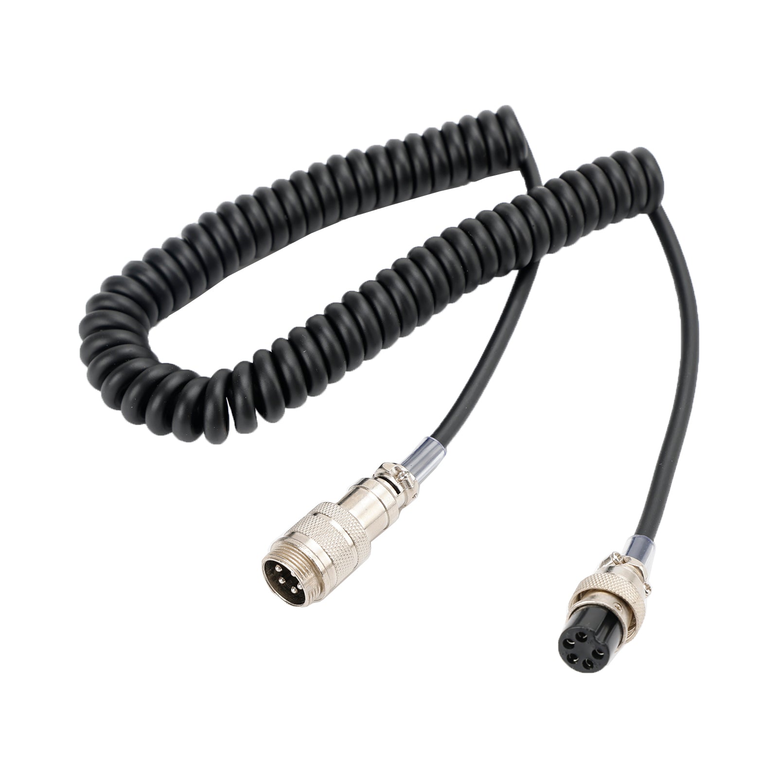 CB Hand Microphone Male Female 5Pin Extension Cable Radio Microphone Replacement