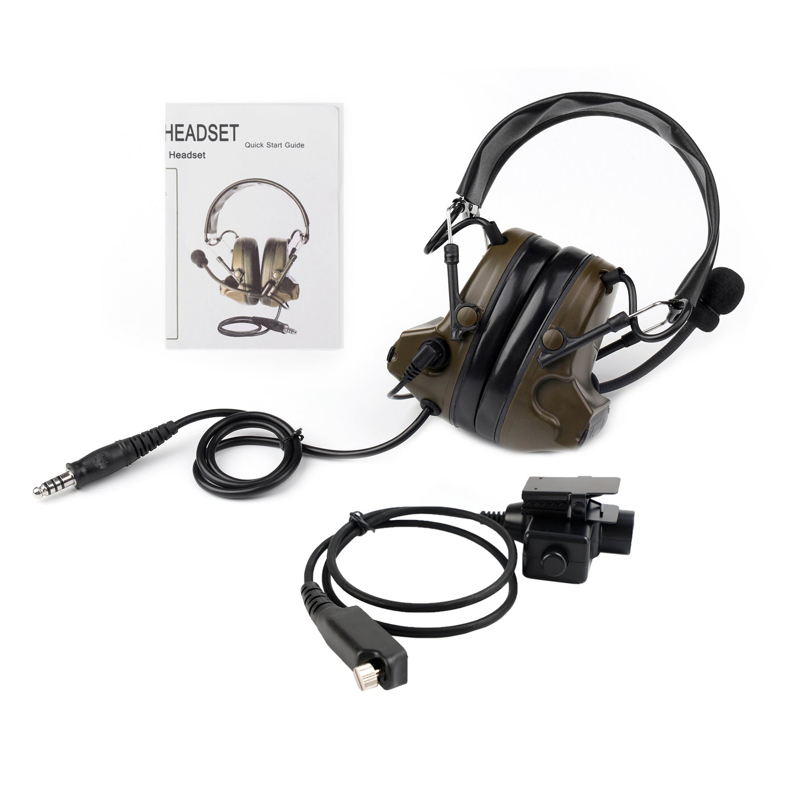 Casque tactique H50 à 6 broches, pour Sepura STP8000 STP8030 STP8035 STP8038 U94 PTT Z