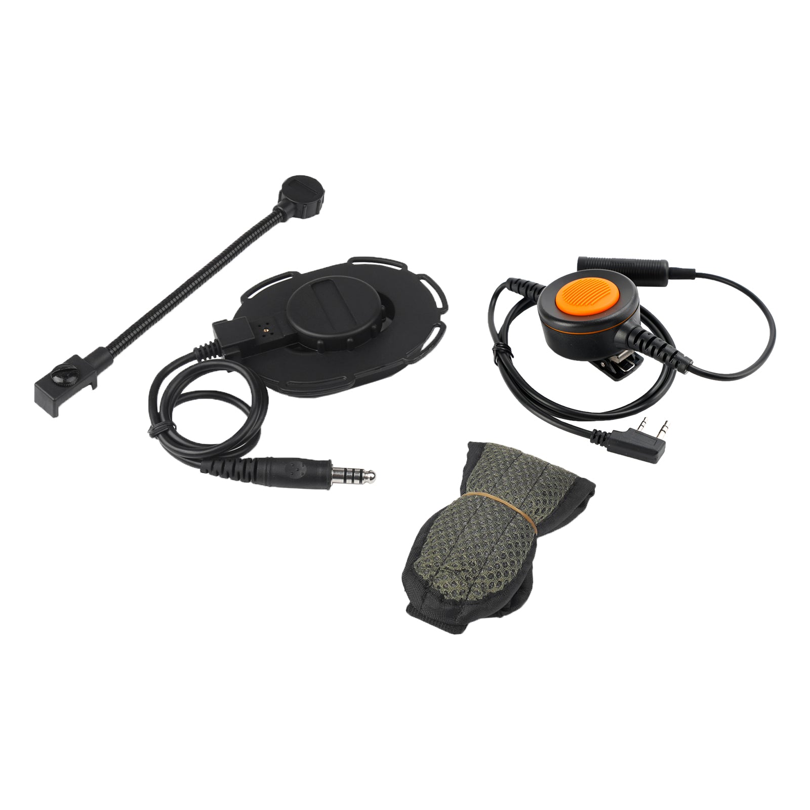 Z Tactical HD03 Bowman Elite II-headset 6-pins PTT voor TH-D7 TH-F6 TH-K2 TH-21