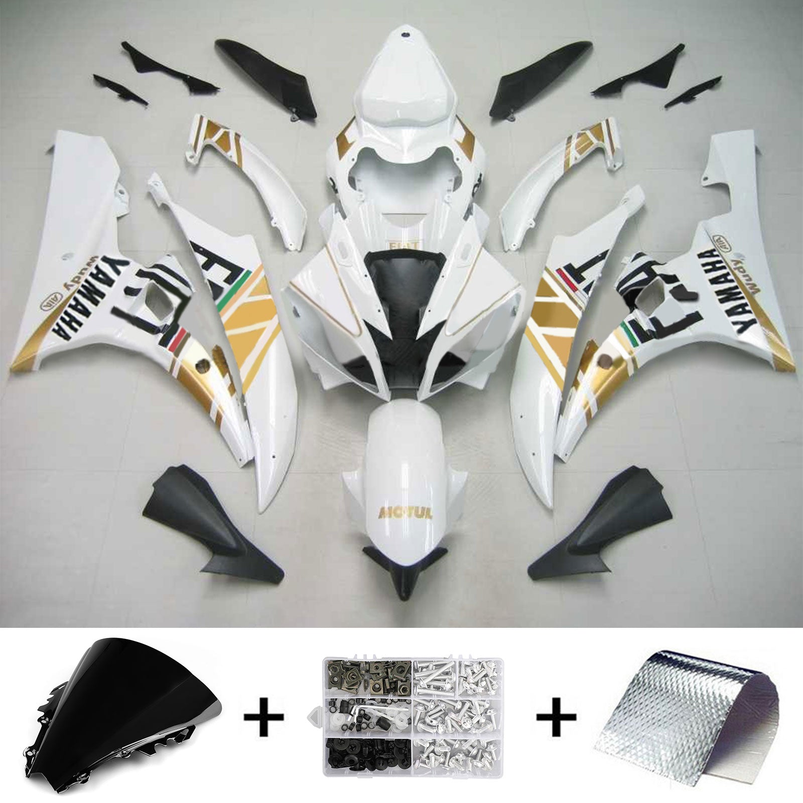 2006-2007 Yamaha YZF 600 R6 kuipset algemeen