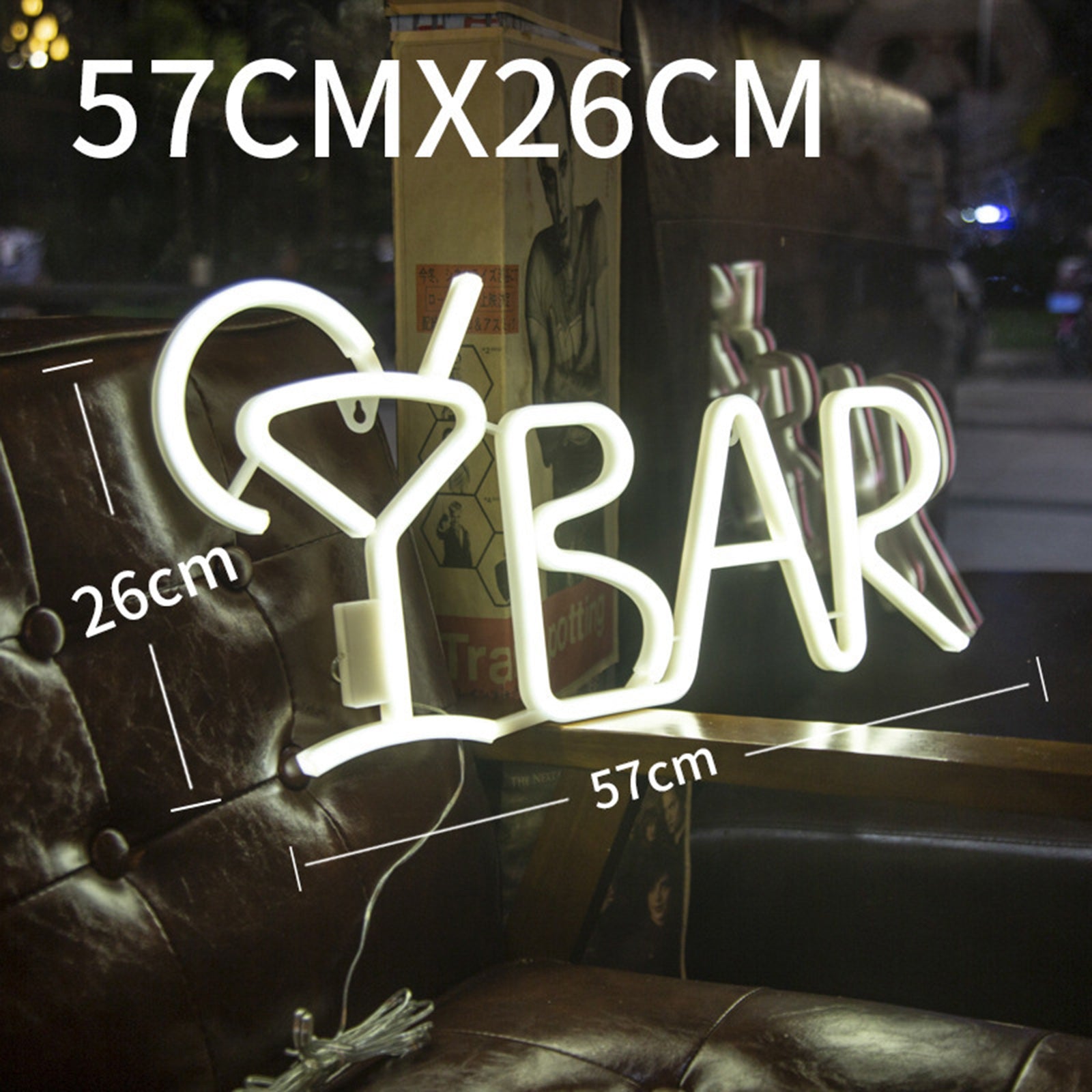 BAR Neon Sign Light LED Juice Letter Neon Lamp Tube Party Nachtlampje Lamp Fedex Express