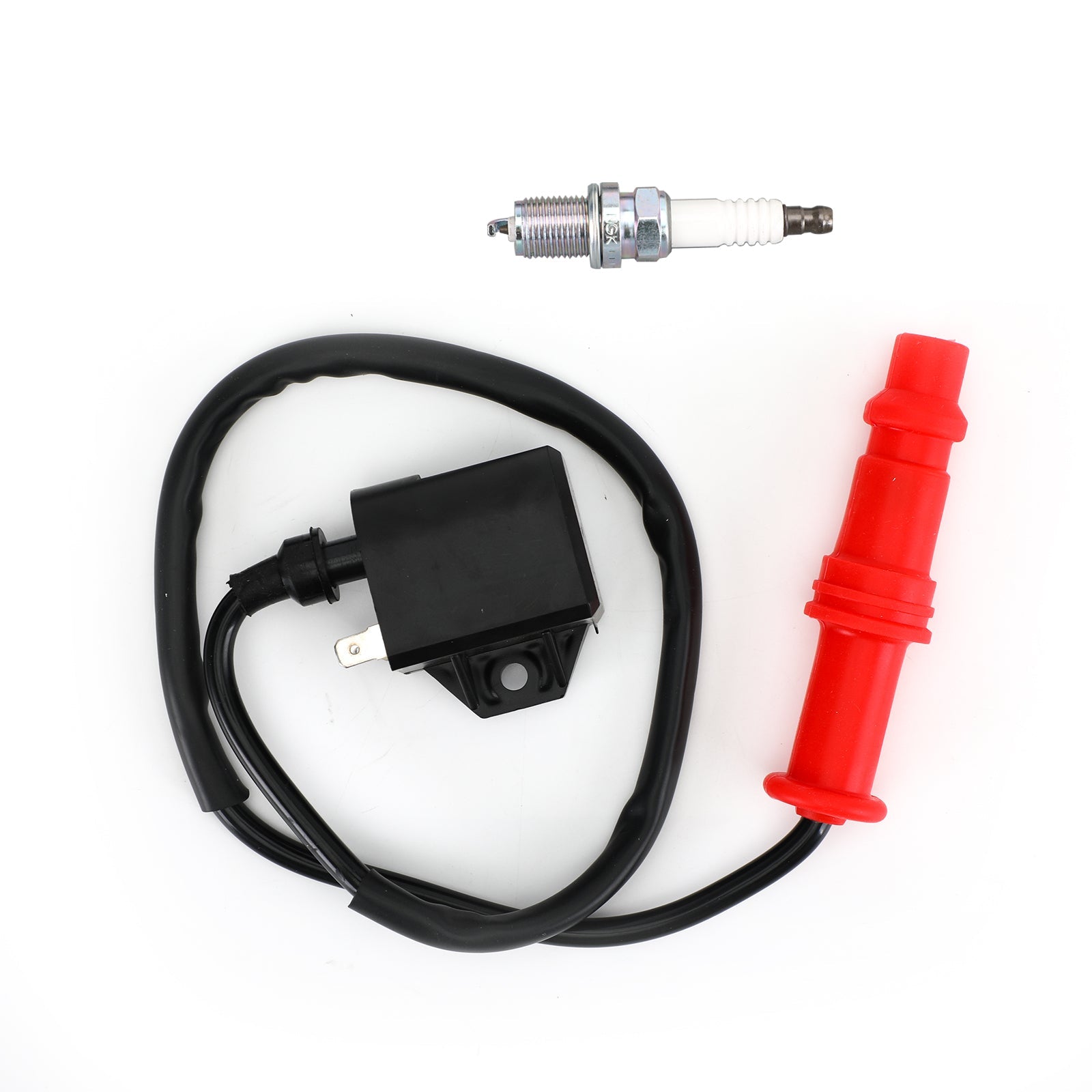 Ignition Coil Spark Plug fit for Polaris Ranger 400 500 Sportsman 500 3089239 Generic