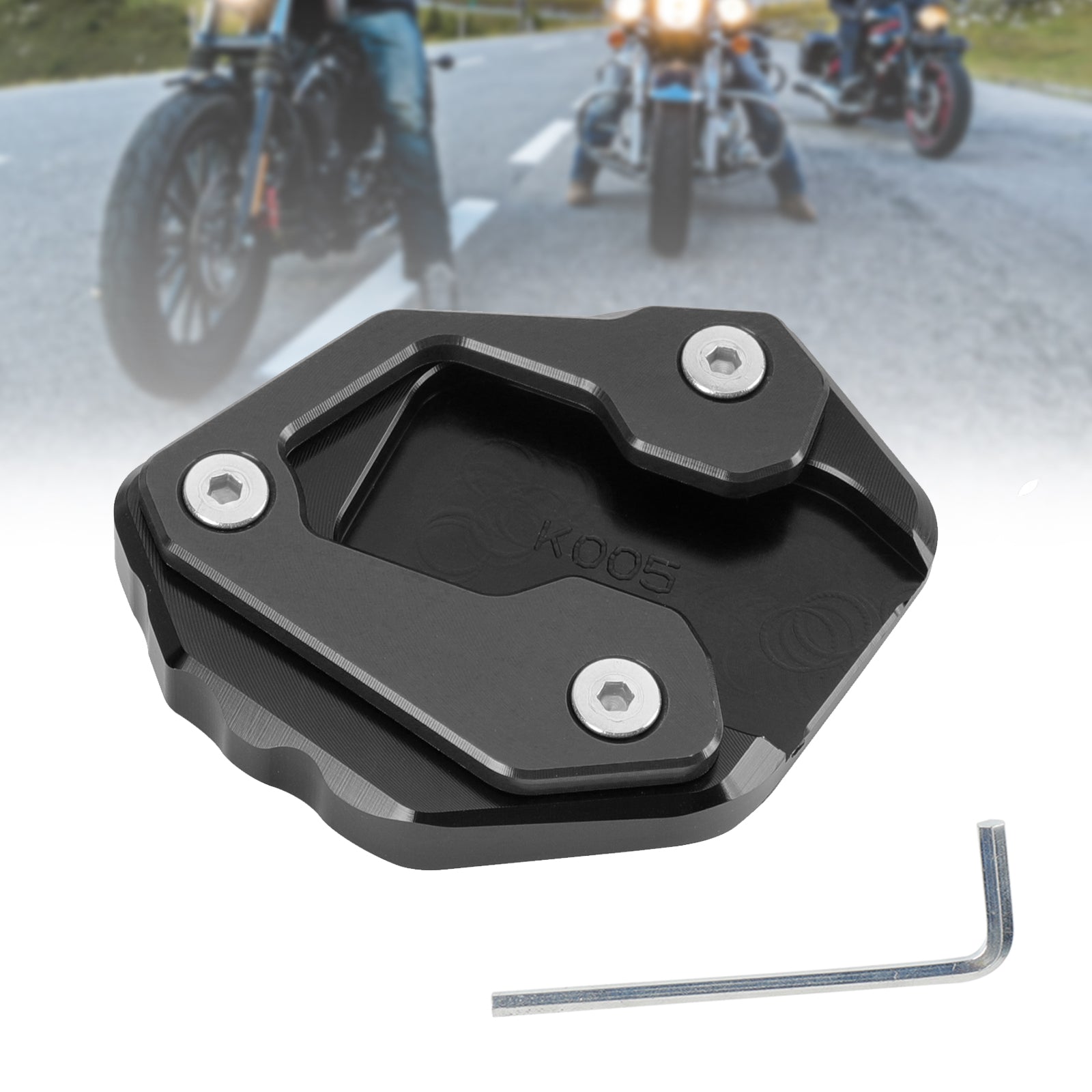 Standaard Vergroten Plaatpad geschikt voor Yamaha MT-09 MT 09 2021-2022