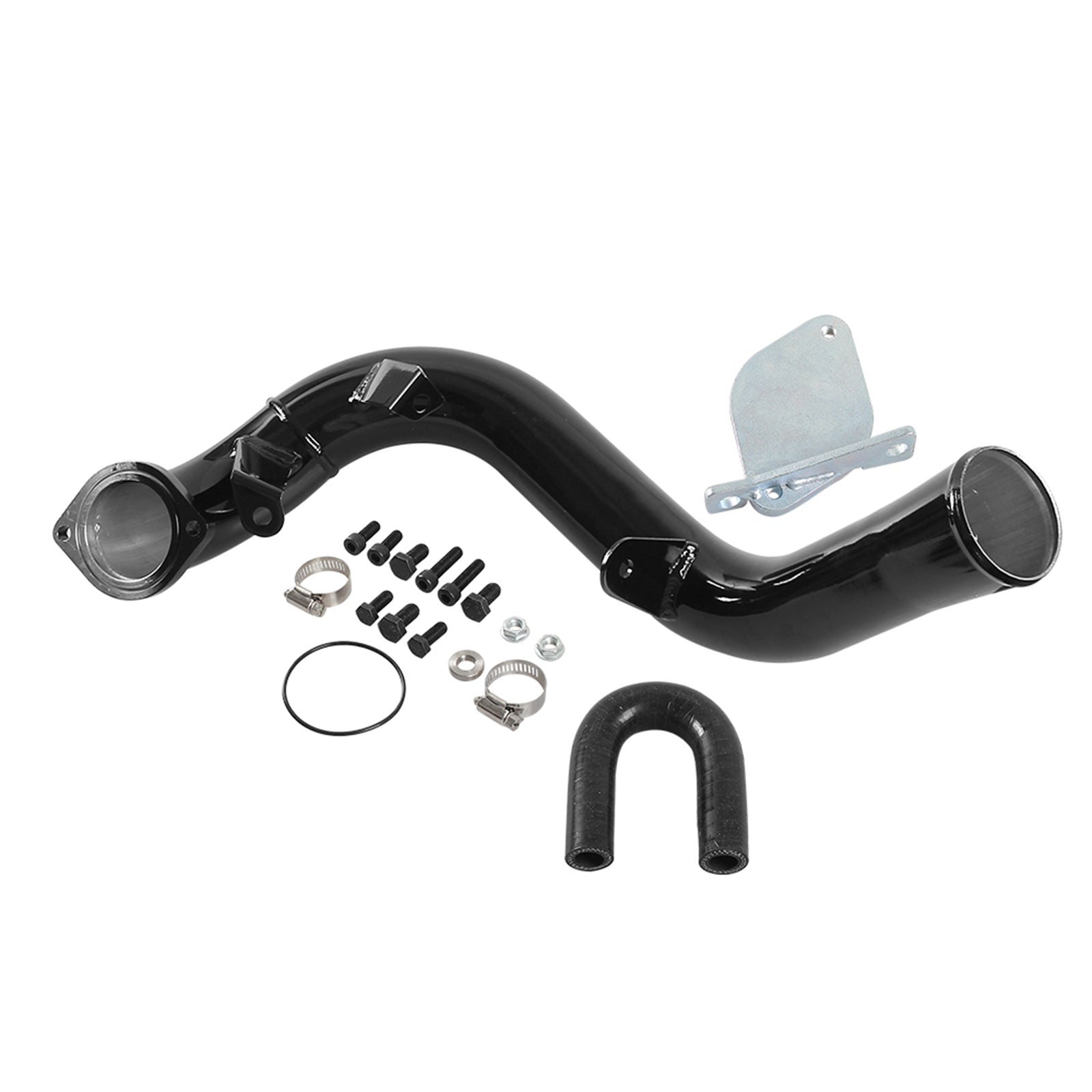 2007.5-2010 Chevrolet GMC 2500 3500 LMM 6.6L Duramax EGR Delete Kit & Passenger Up-Pipe & Intake Tube