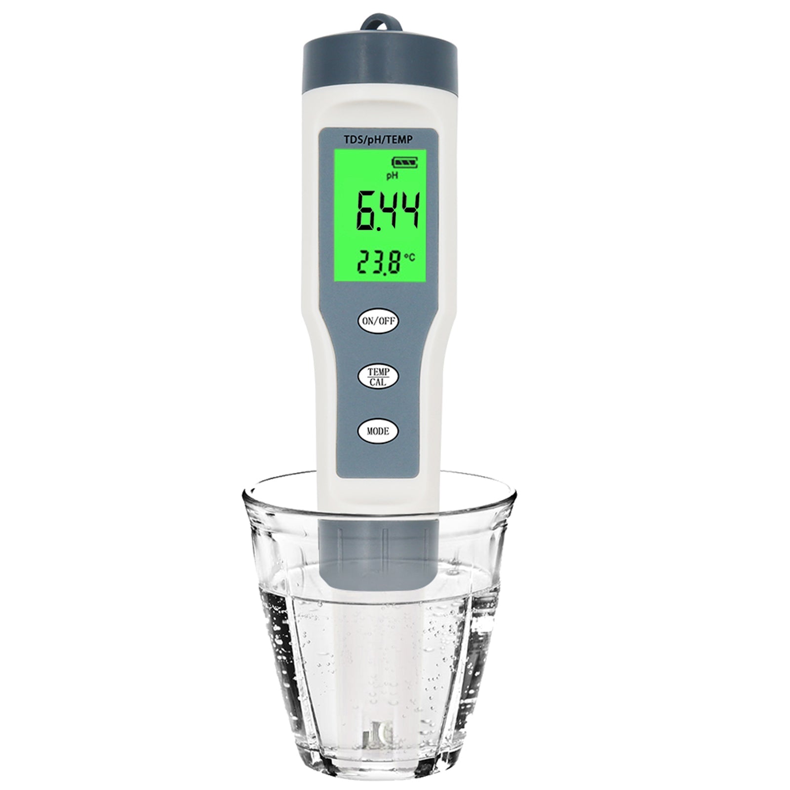 3 In 1 Digital PH TDS TEMP Water Quality Meter Tester Test Pen Tool Low power protection Waterproof