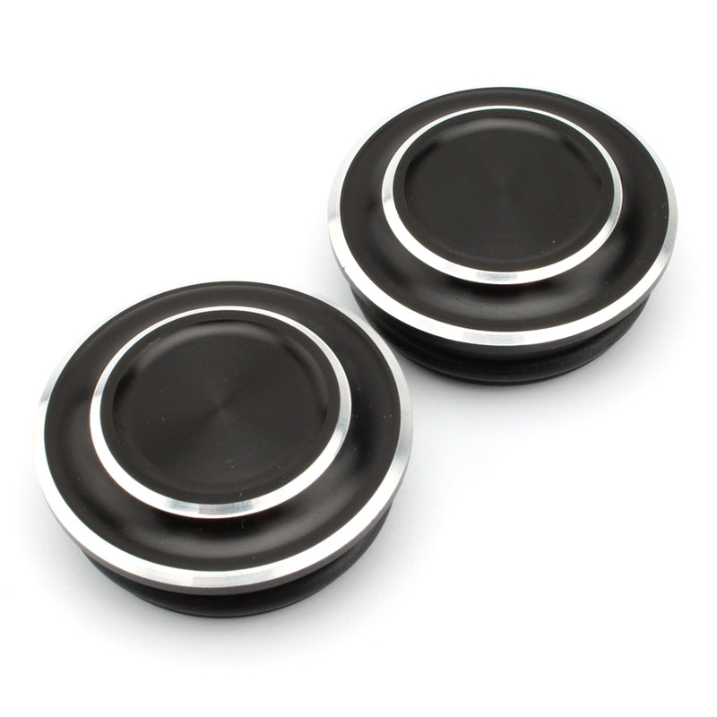 Billet Aluminum Frame Plug Caps Black Fit for Honda Rebel CMX500 2020-2021