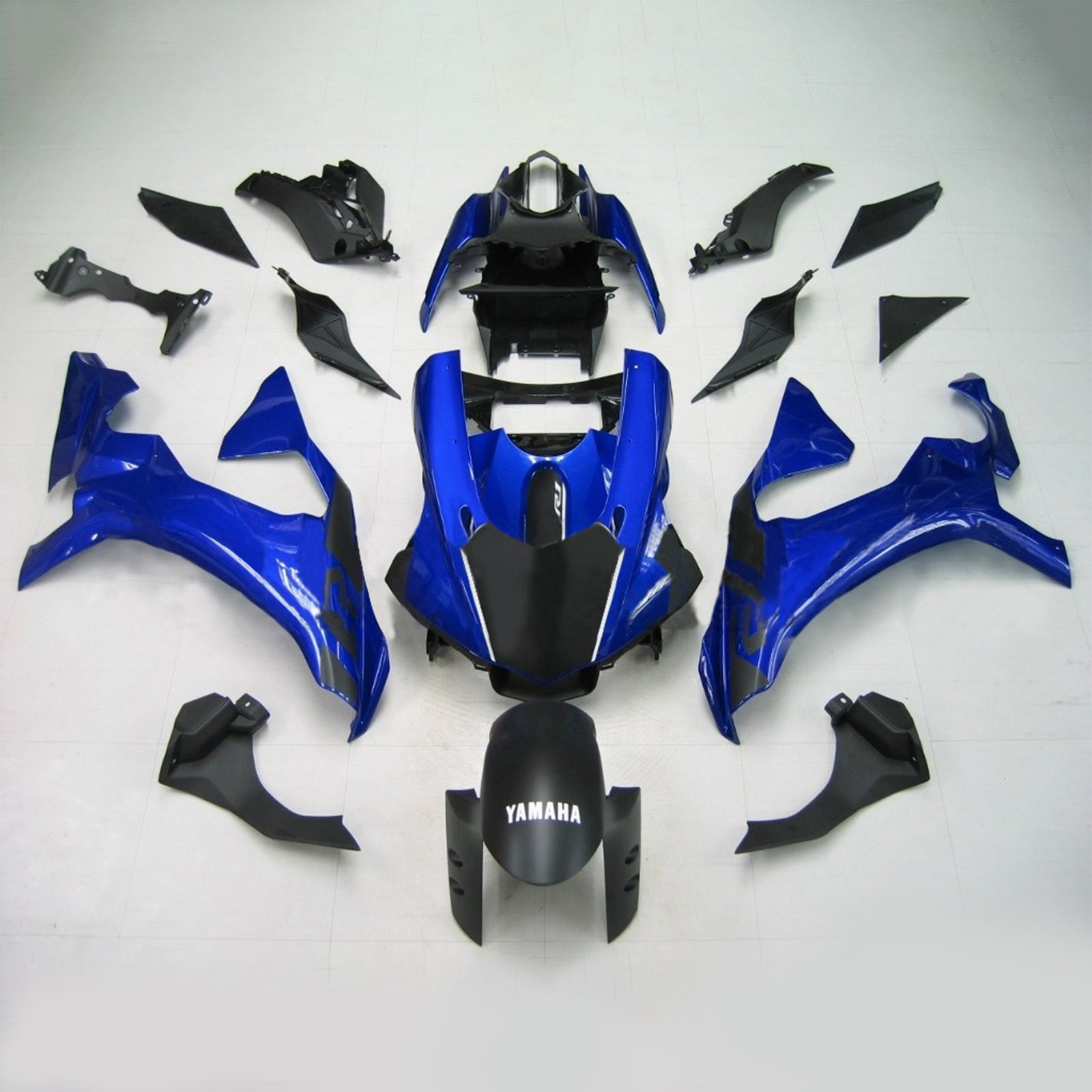 2020-2024 Yamaha YZF R1 Amotopart Kit de carénage d'injection carrosserie plastique ABS #101