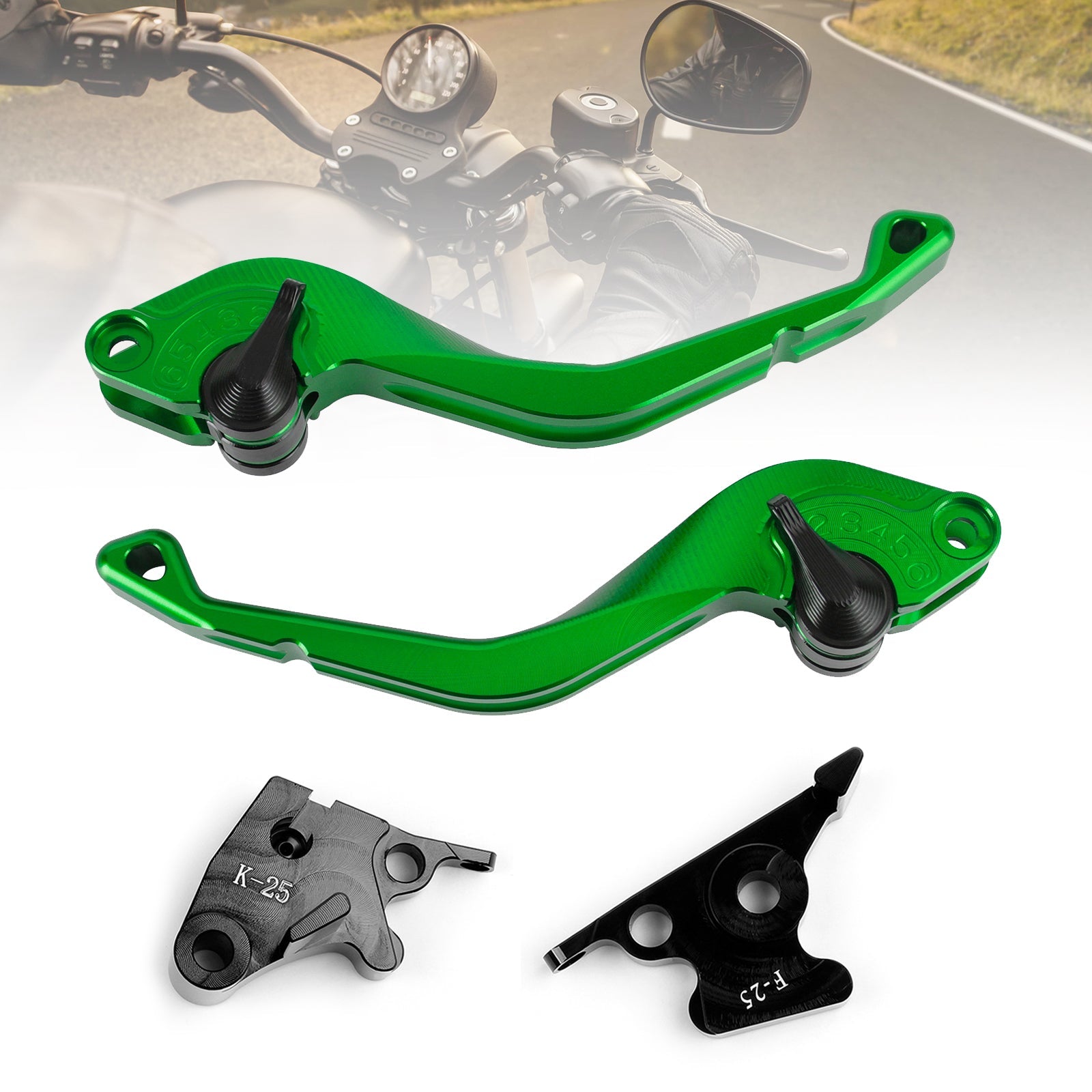 Kawasaki Ninja 250R 400 300R/Z300 Z250SL CNC Short Clutch Brake Lever