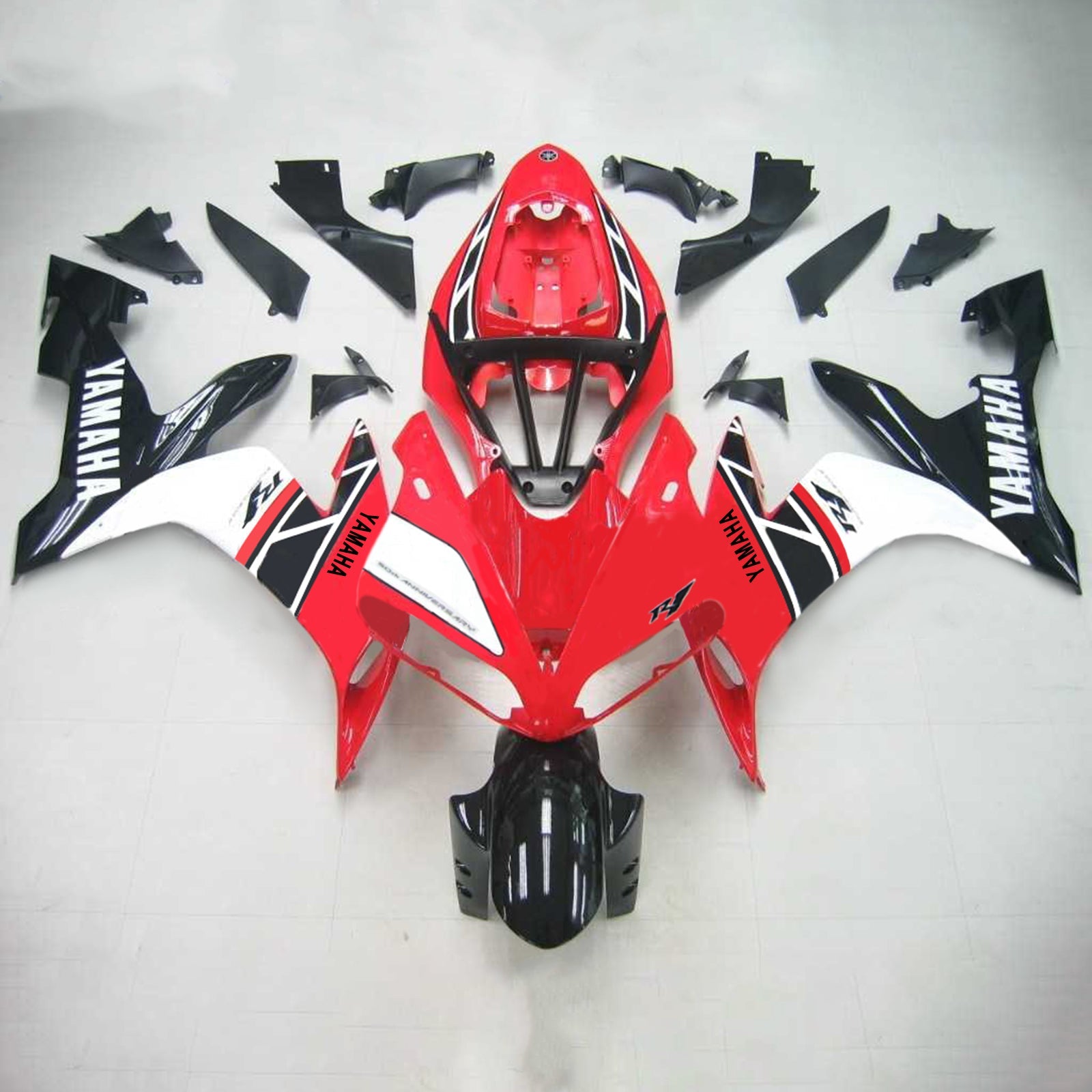 2004-2006 Yamaha YZF 1000 R1 Amotopart Injection Fairing Kit Bodywork Plastic ABS #114