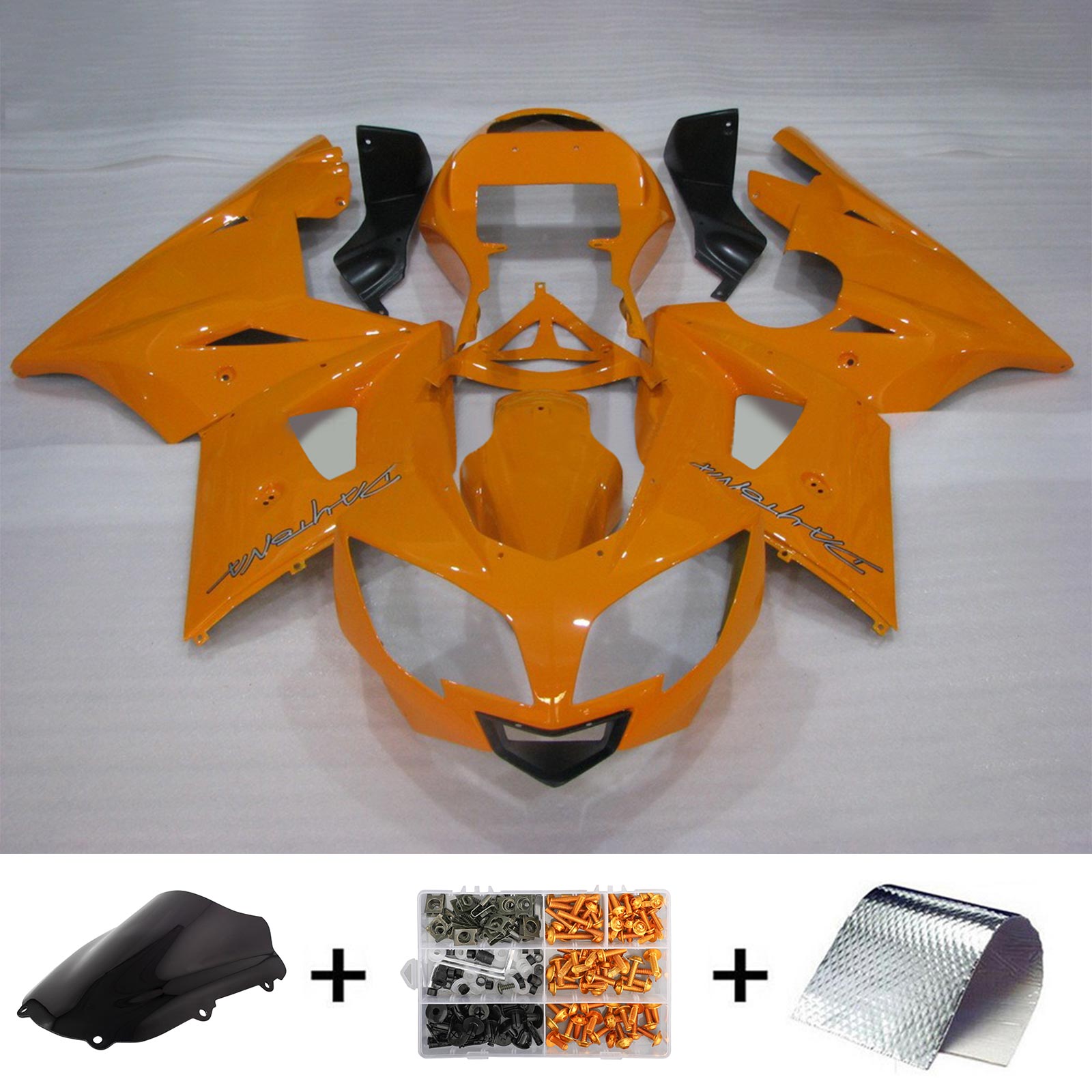 2002-2005 Triumph Daytona 600 Amotopart Injection Fairing Kit Karosseri Plast ABS #106