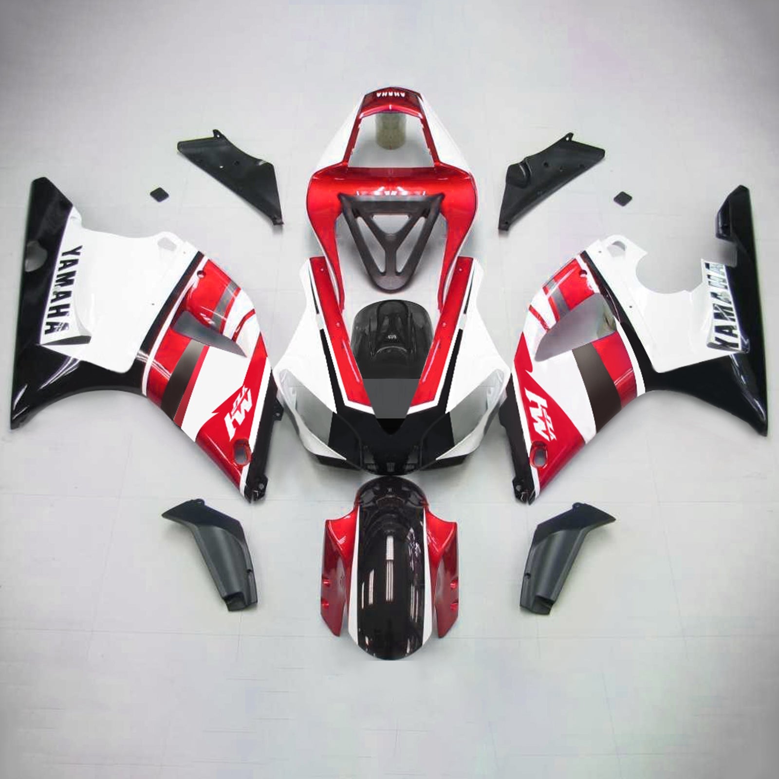 2000-2001 Yamaha YZF 1000 R1 Injection Fairing Kit Bodywork Plastic ABS #108