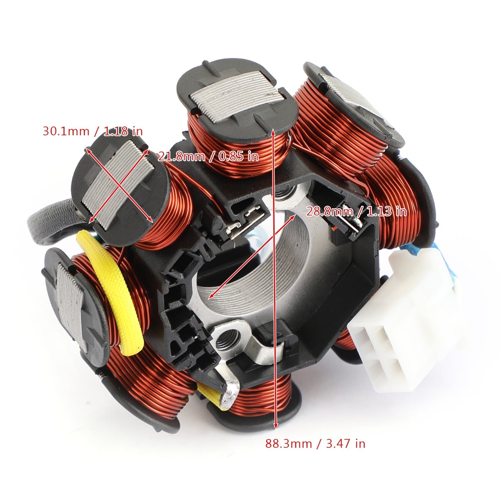 Alternator Magneto Stator for Honda Innova 125 ANF125 2008-2013 12 11 10 09 Generic