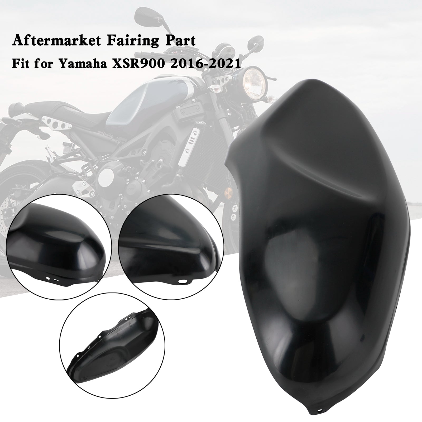 Yamaha XSR900 2016-2021 Carénage de carrosserie Moulage par injection non peint