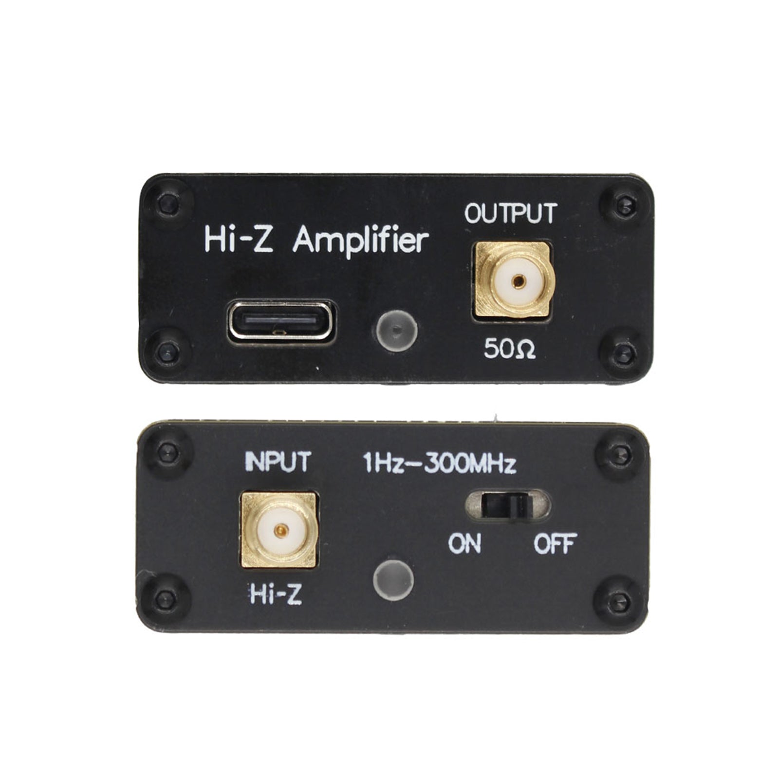 Amplificateur haute impédance pour talkie-walkie SDR Donut AM MW/SW, antenne HackRF One