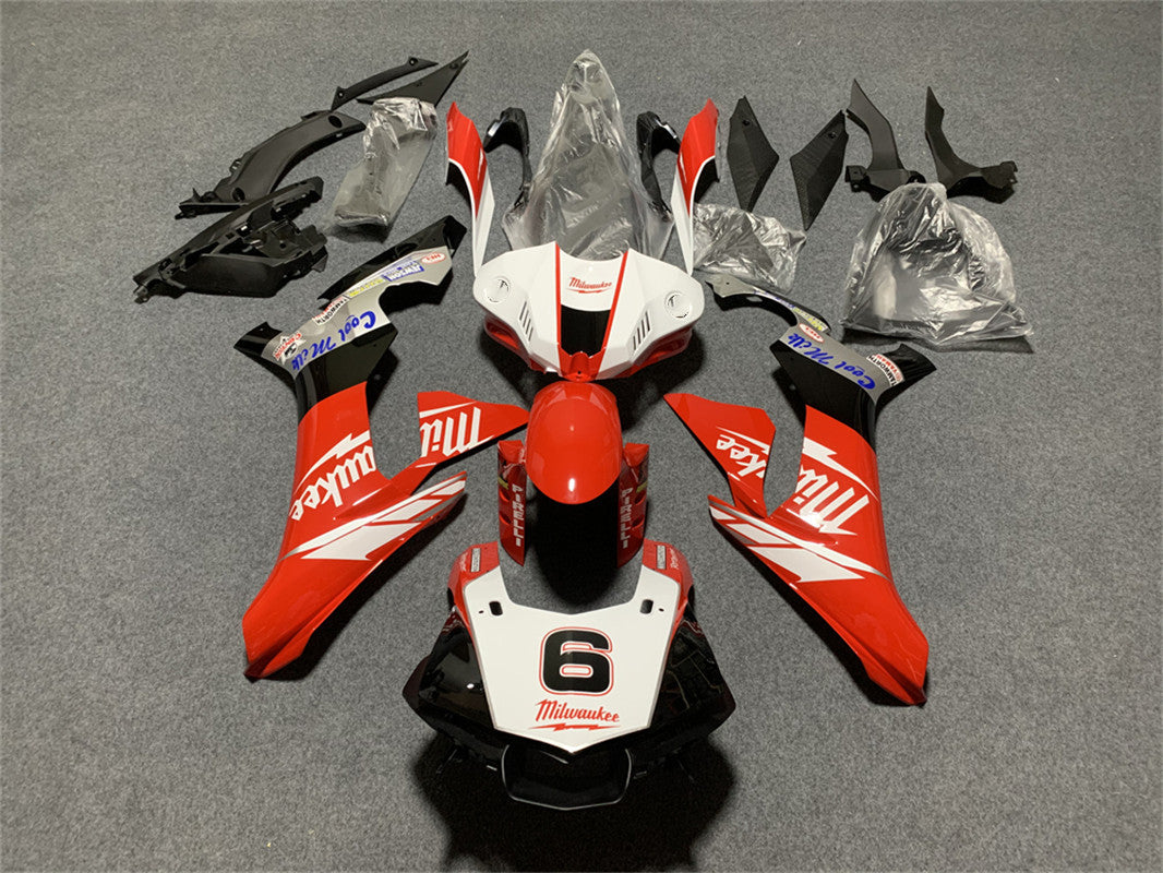 2015-2019 Yamaha YZF 1000 R1 Injection Fairing Kit Karosseri Plast ABS #138