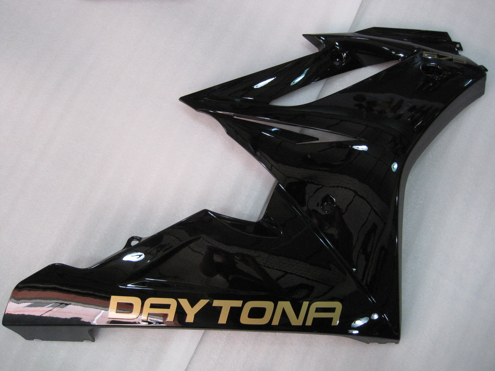 2006-2008 Triumph Daytona 675 Black Bodywork Fairing ABS Sprøytestøping 5# Generisk