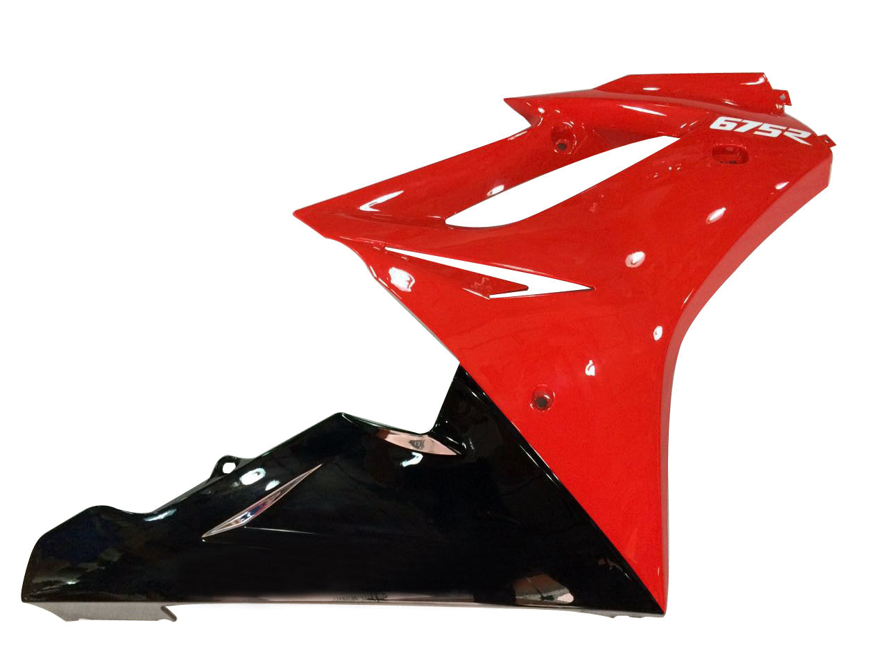 2006-2008 Triumph Daytona 675 Red Bodywork Fairing ABS Sprøytestøping 8# Generisk