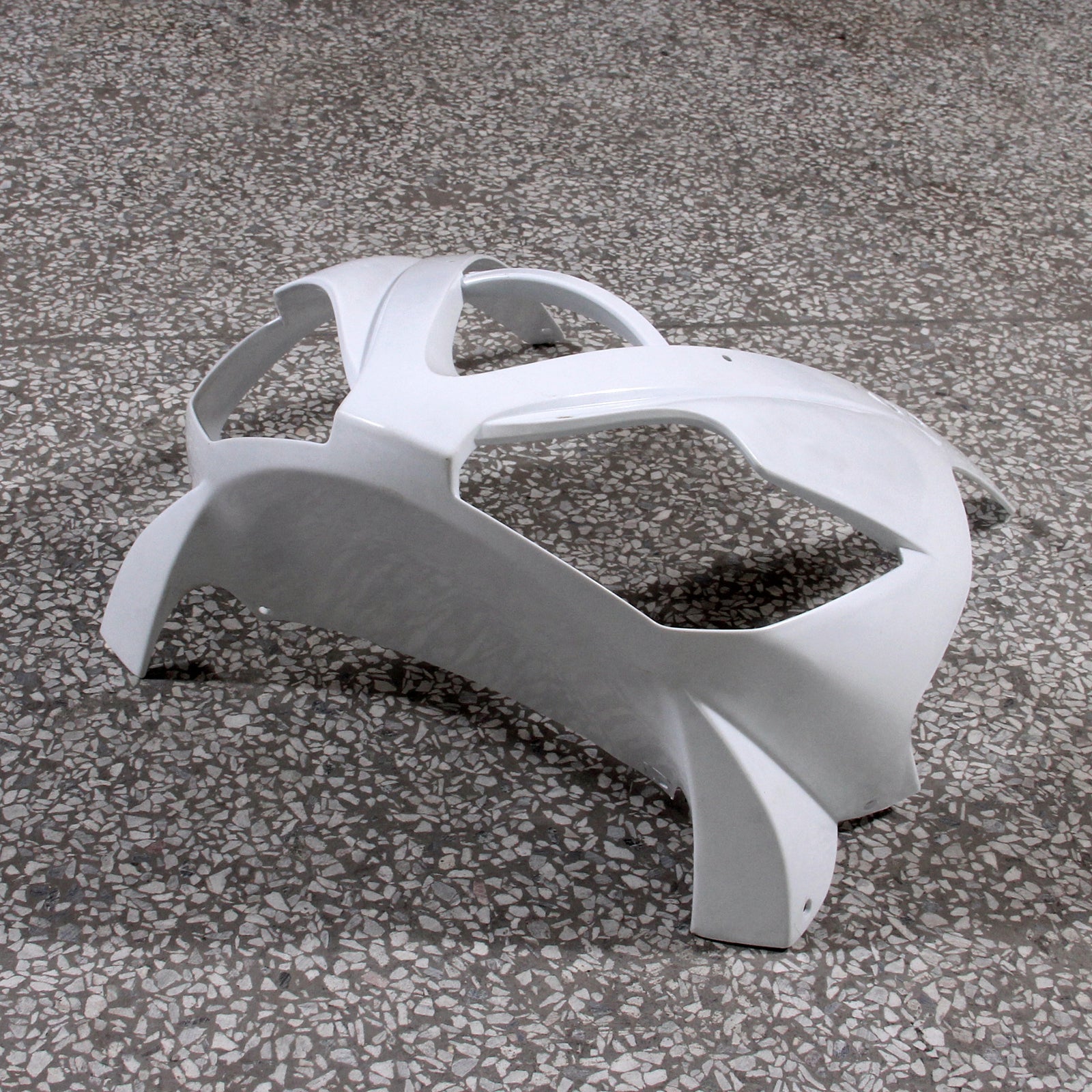 2006-2008 Triumph Daytona 675 White Blue Bodywork Fairing ABS Injection Molding 2# Generic