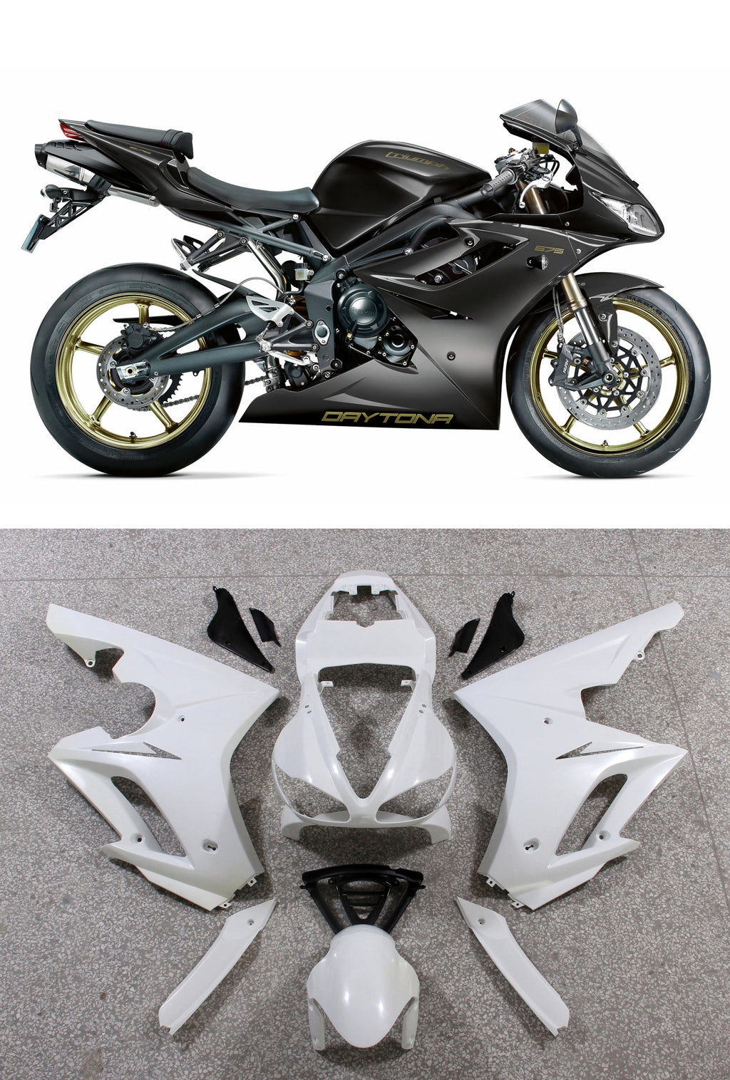 daytona 675 fairings