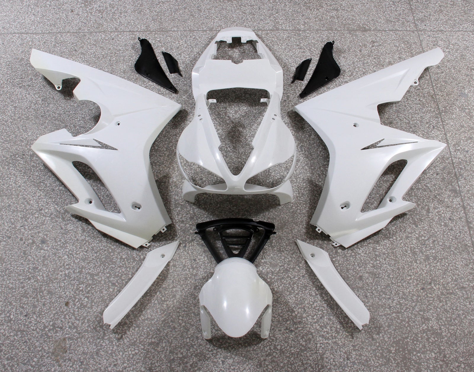 2009-2012 Triumph Daytona 675 Black 675 Racing Fairings Generic