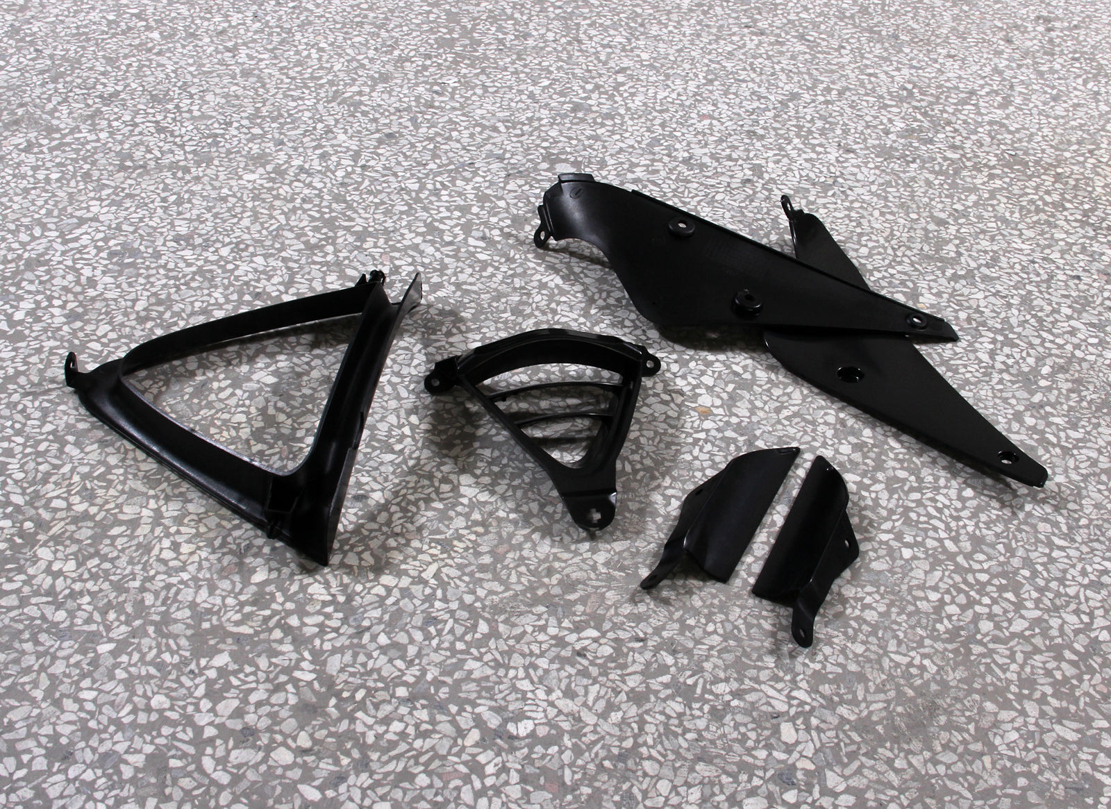 2009-2012 Triumph Daytona 675 Black 675 Racing Fairings Generic