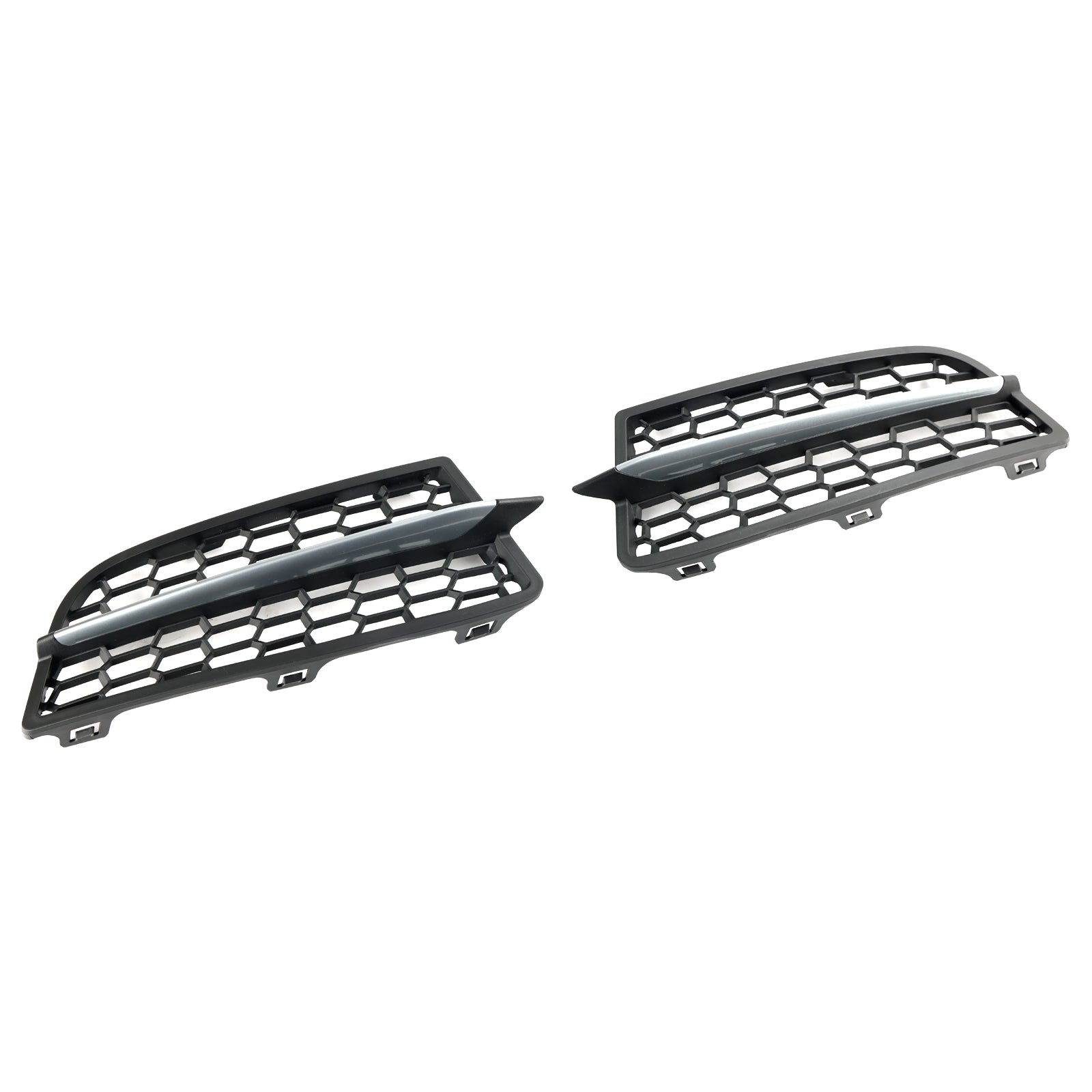 2 Stuks Voorbumper Mistlamp Cover Bezel Grill Grille Fit Bmw F20 F21 2011-2015 M