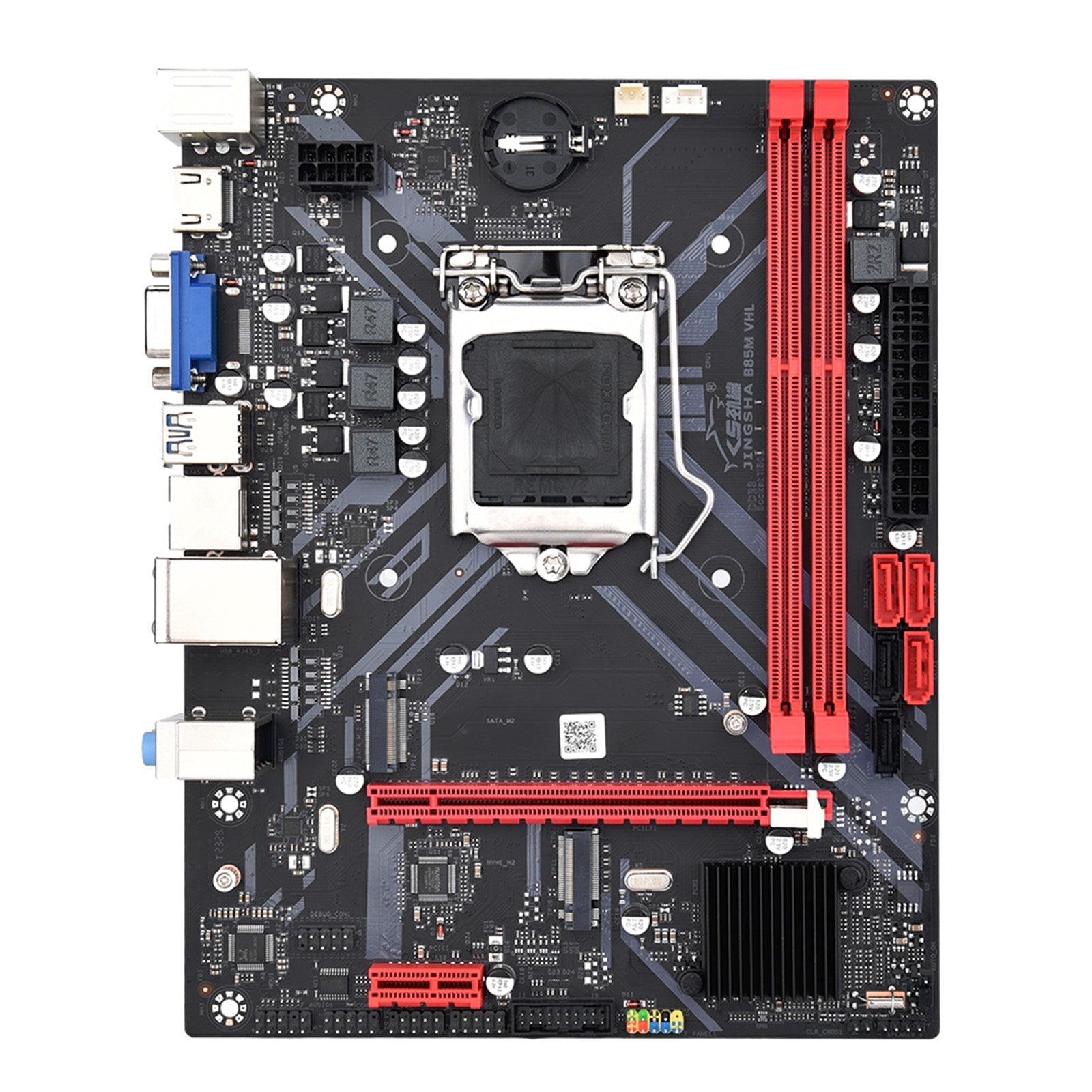 LGA 1150 ondersteuning 2 * DDR3 USB3.0 SATA3 NVME Plaat Board PC B85M VHL Moederbord