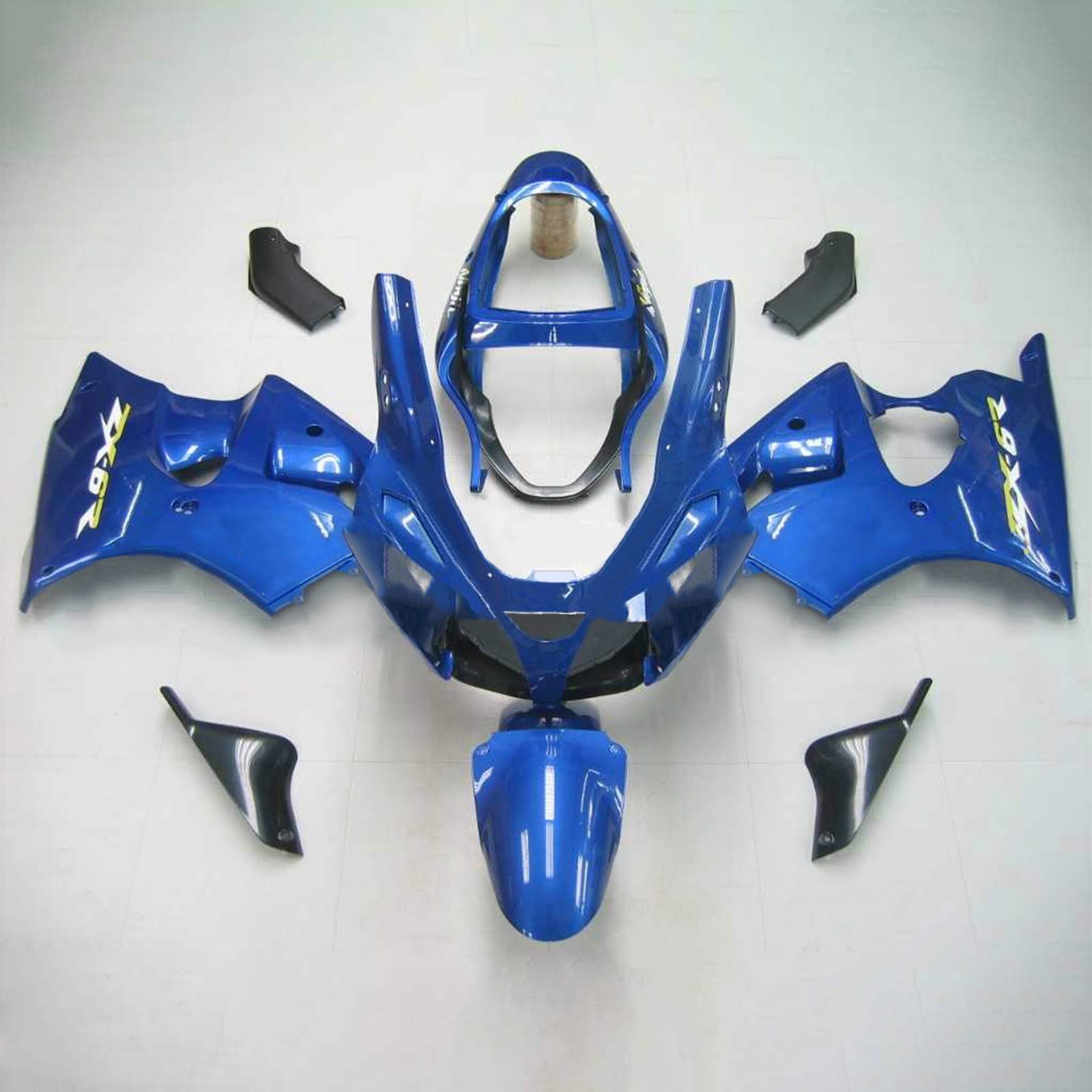 2000-2002 Kawasaki Zx6R Fairing Bright Blue Kit