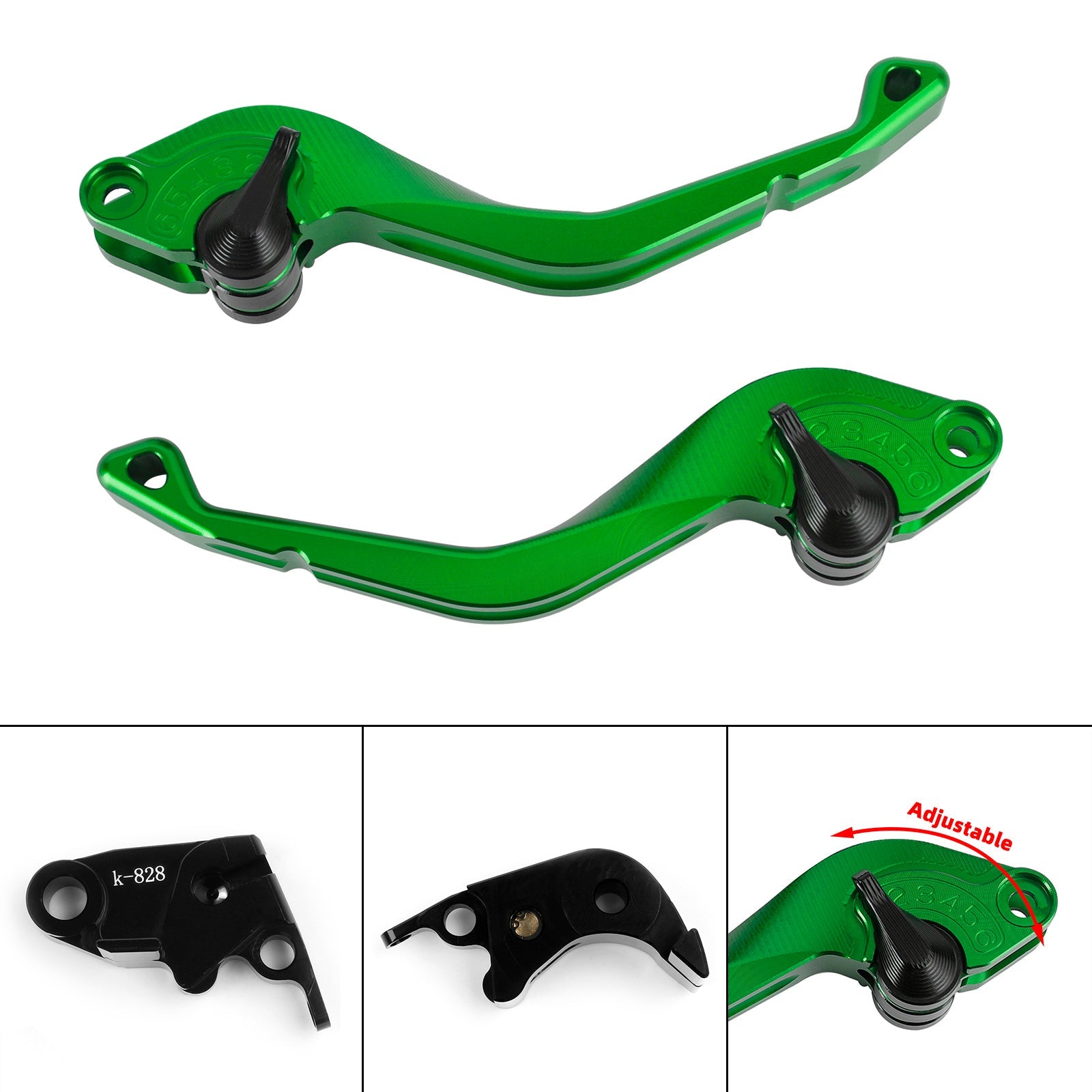 Kawasaki ZX636R / ZX6RR 2005-2006 CNC Short Clutch Brake Lever