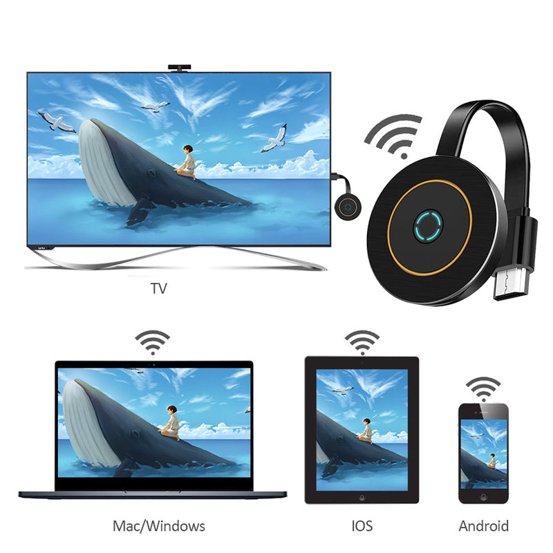 G10 True 4K TV Stick TV Streamer Display HDM WiFi Wireless Dongle Rece