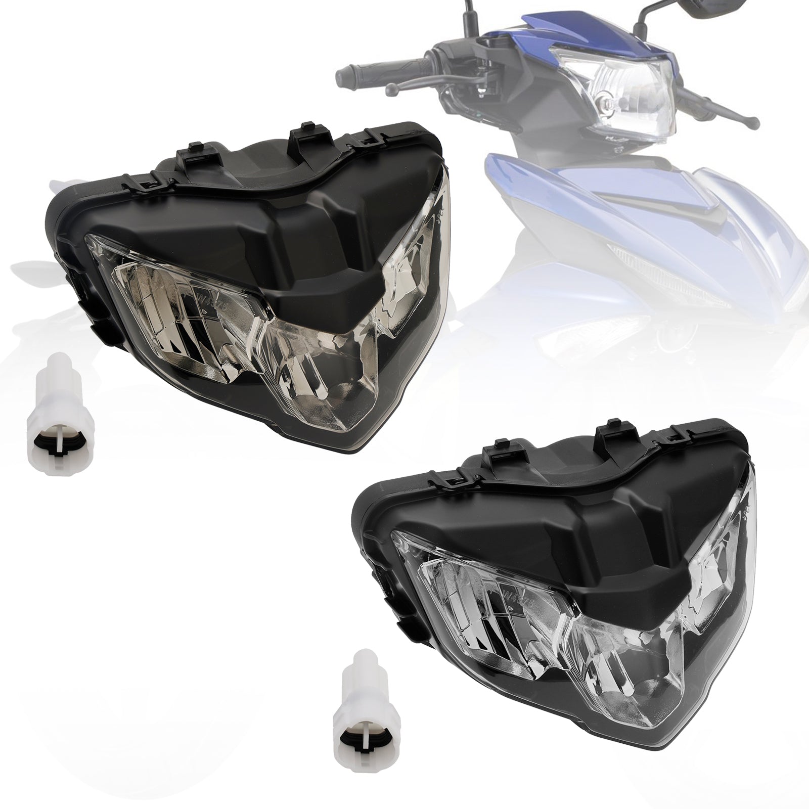 Yamaha Y15ZR V2 2019-2021 Koplampgrille Koplamp Led-beschermer