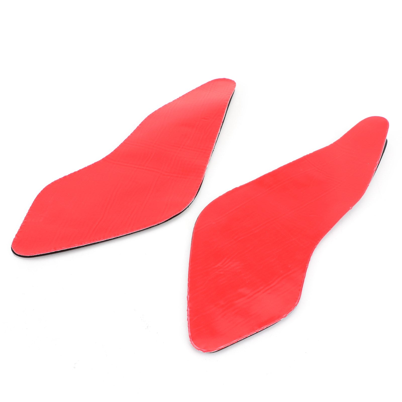 2X Side Tankpad Brandstoftankbeschermer Fit Voor Honda Cb400 Vtec 92-18 Rubber Zwart Generiek